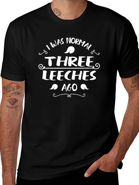 Funny Leech T-Shirt - Sarcastic Graphic Tee for Humor Lovers