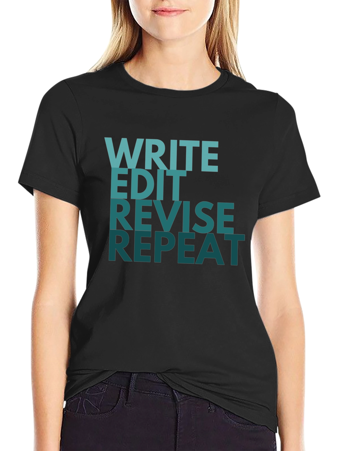 Write Edit Revise Repeat T-Shirt
