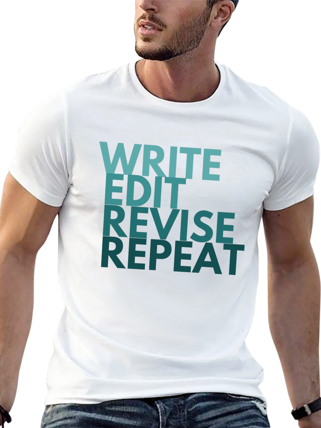 Write Edit Revise Repeat T-Shirt