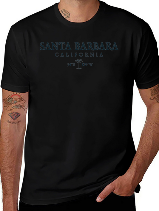 Santa Barbara California Graphic T-Shirt