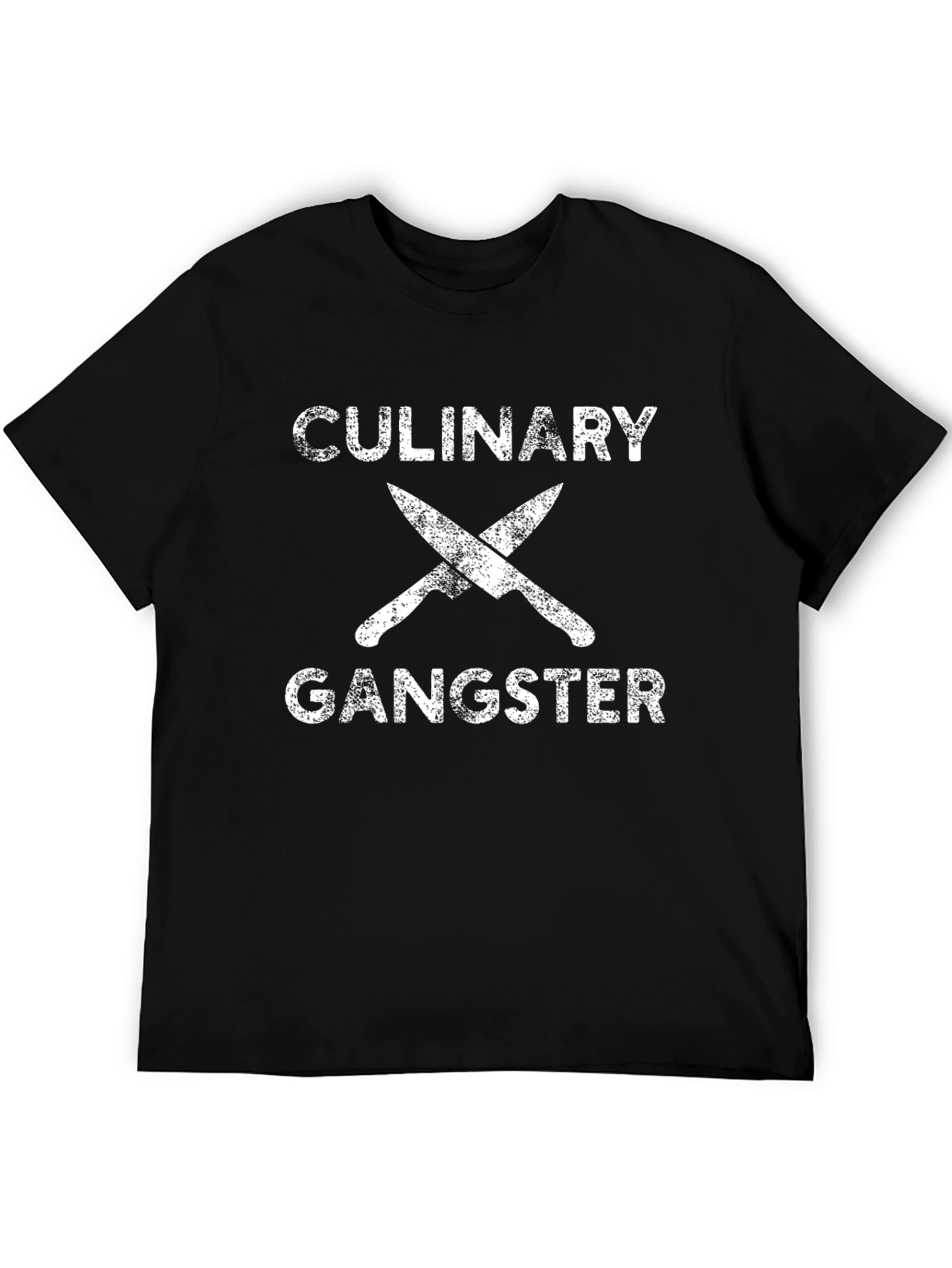 Culinary Gangster Graphic Tee - Chef Humor T-Shirt