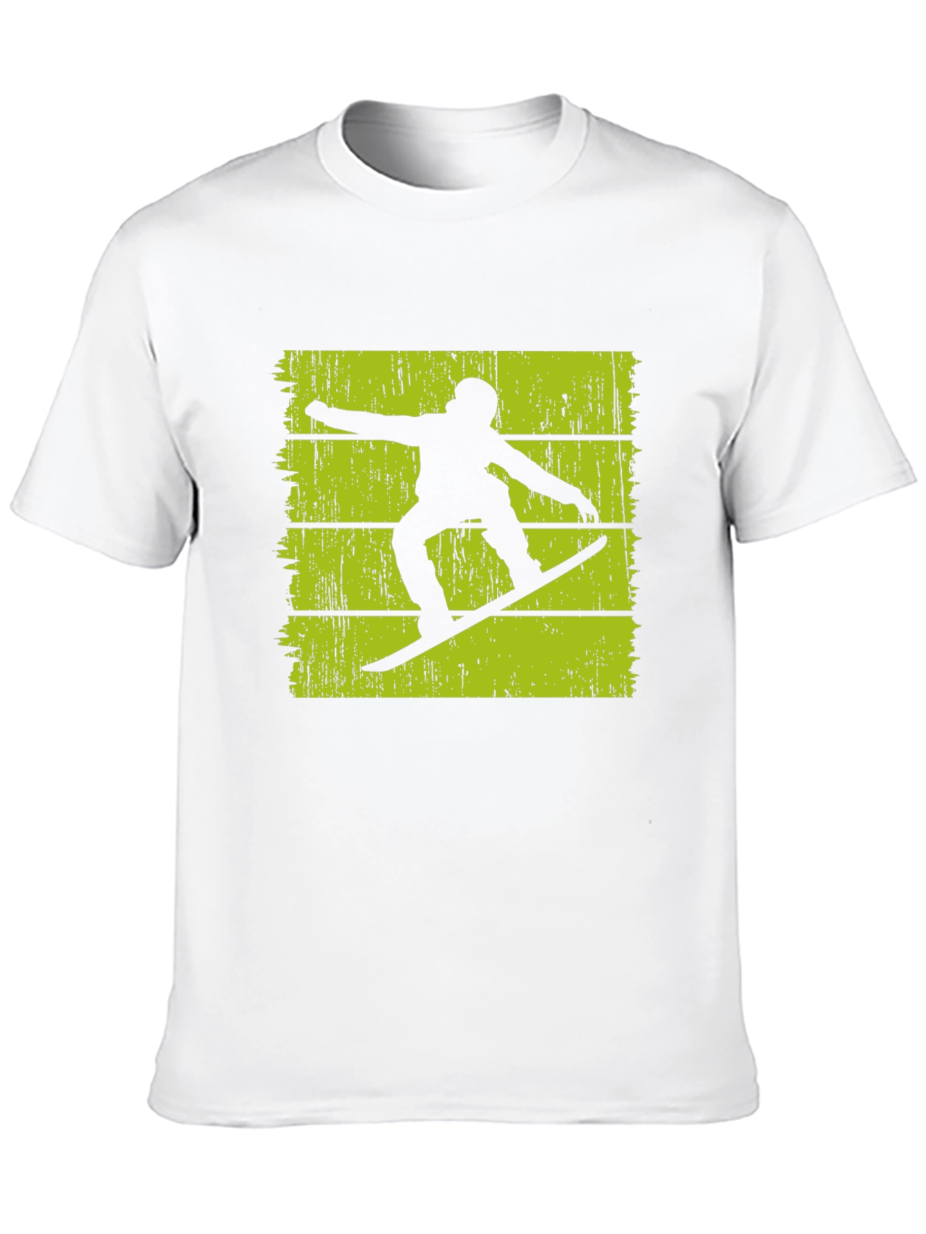 Cool Snowboarder Graphic Tee - Black