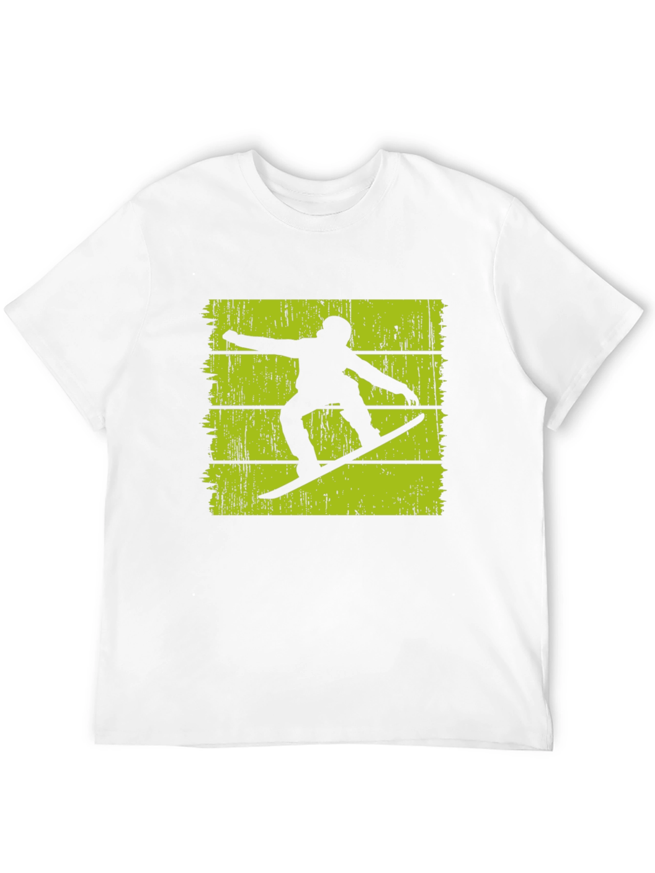 Cool Snowboarder Graphic Tee - Black