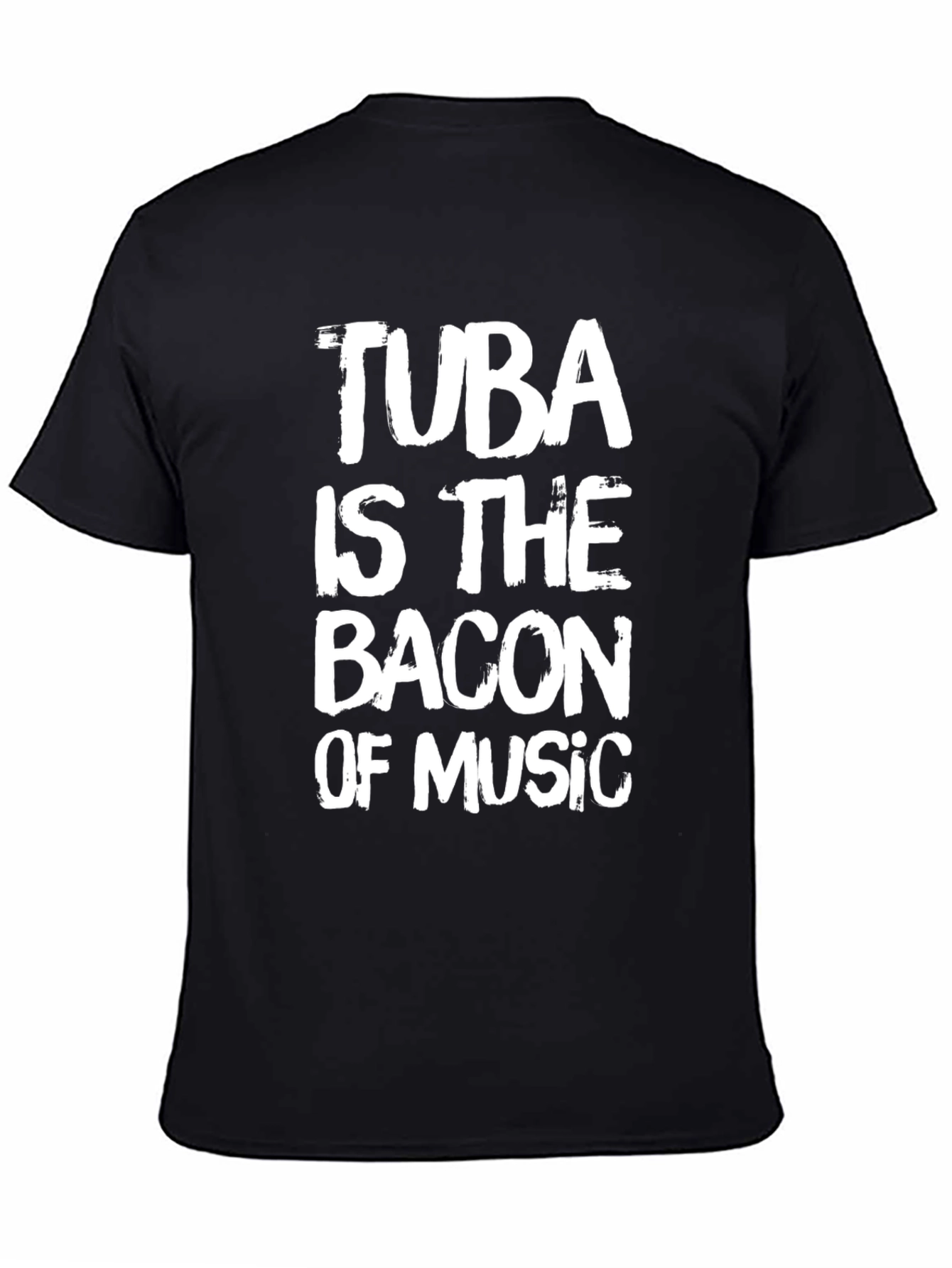 Tuba Bacon Music Graphic Tee