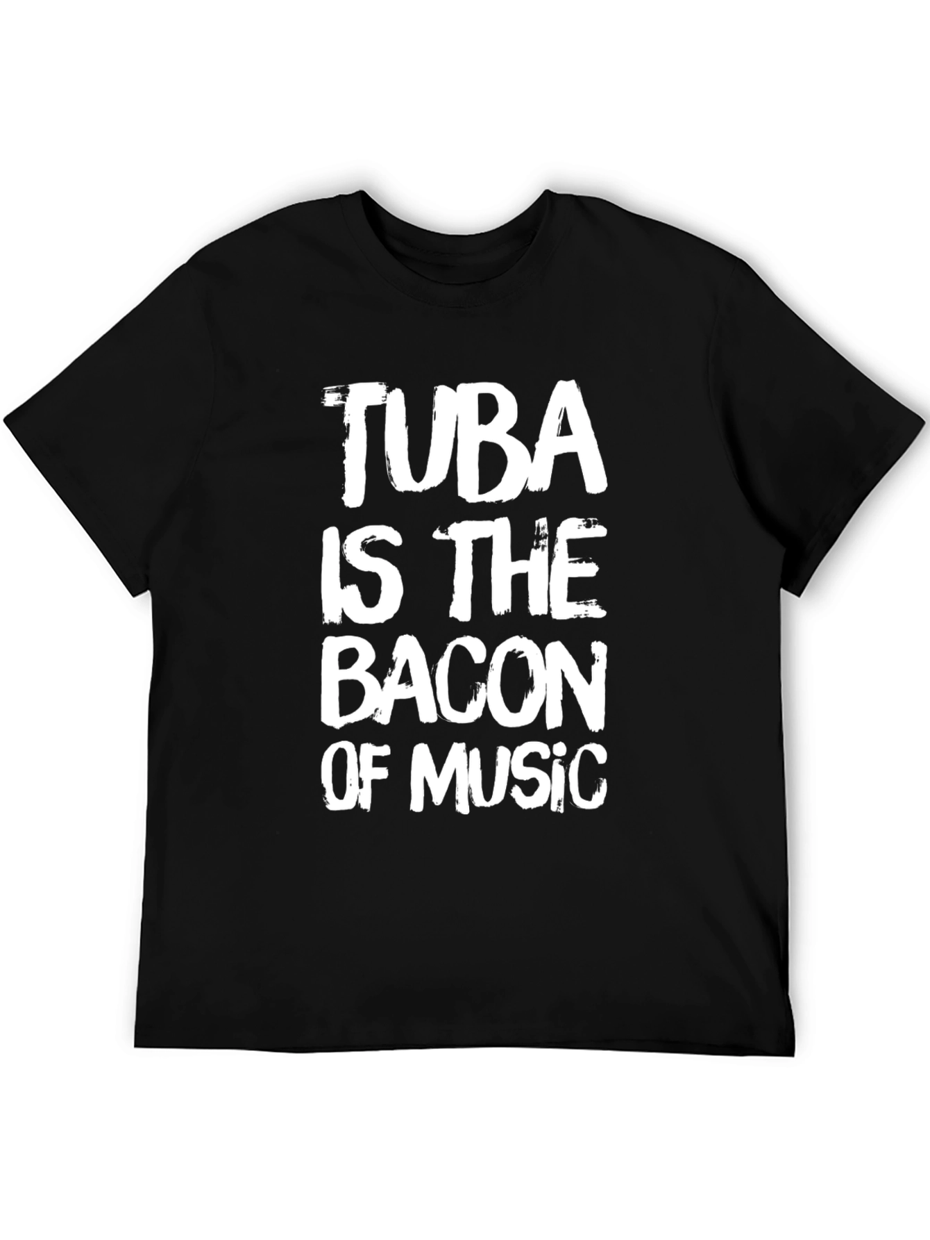 Tuba Bacon Music Graphic Tee