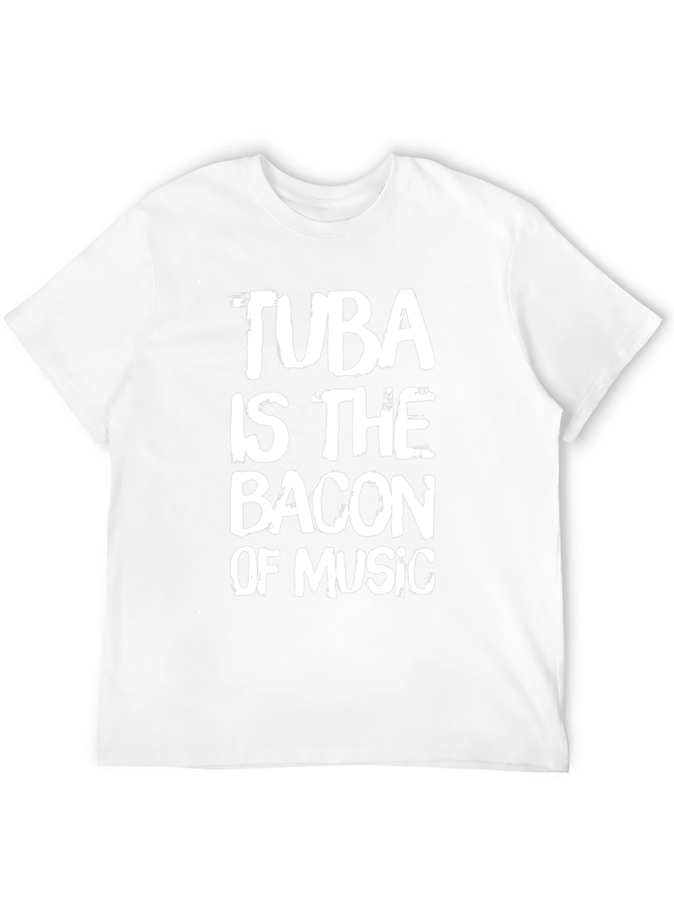 Tuba Bacon Music Graphic Tee