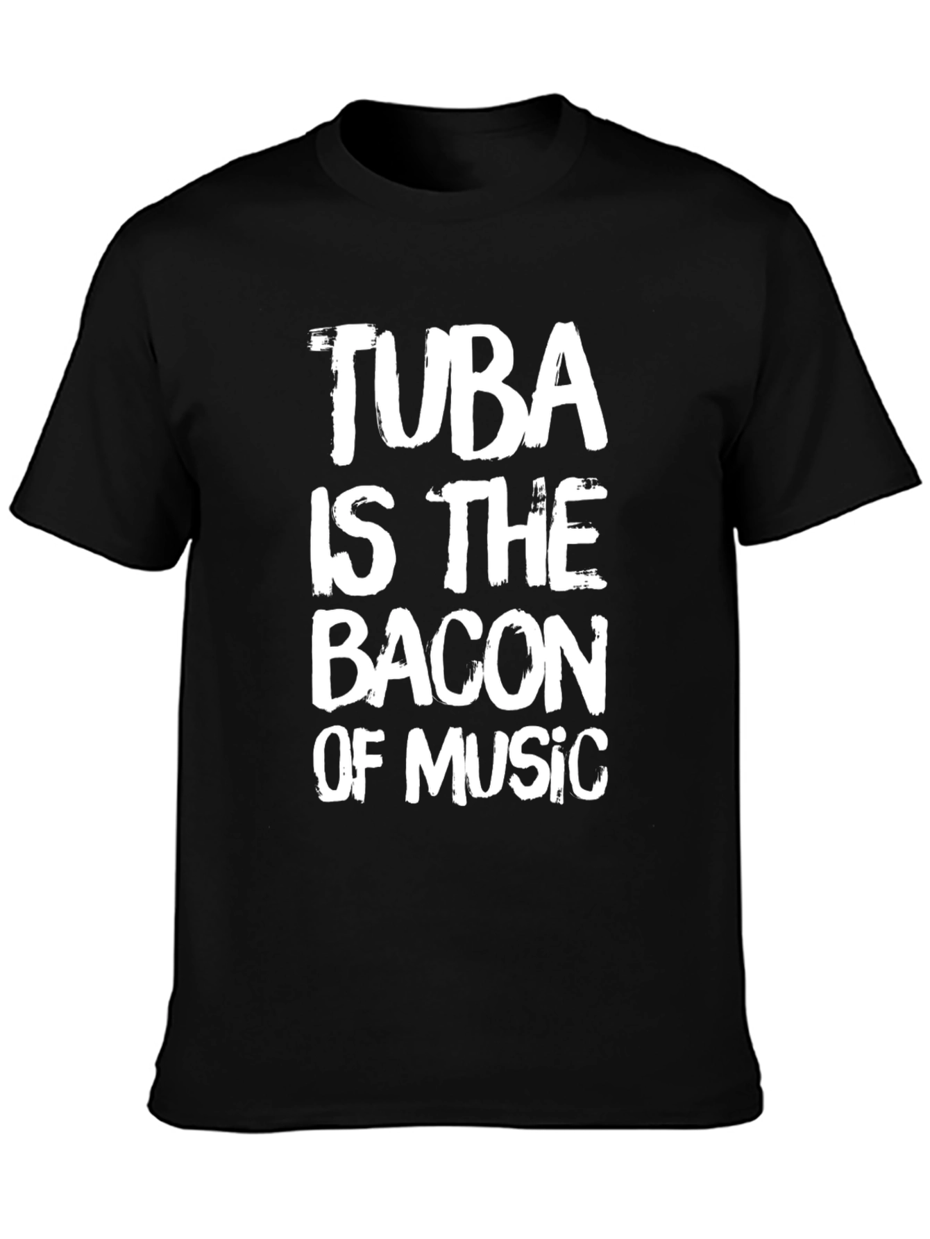 Tuba Bacon Music Graphic Tee