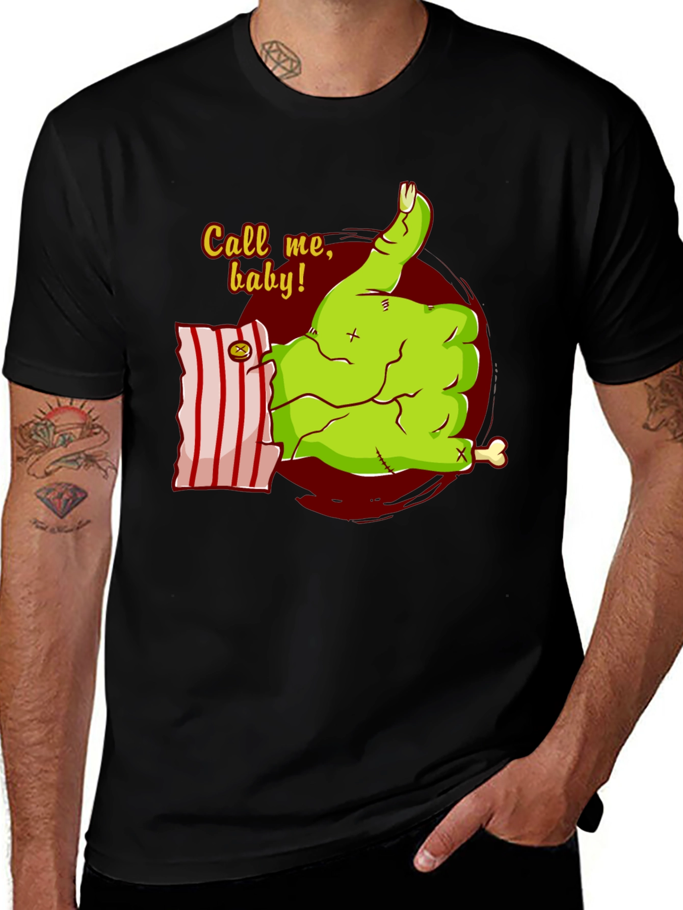 Zombie Thumb T-Shirt - Call Me Baby!