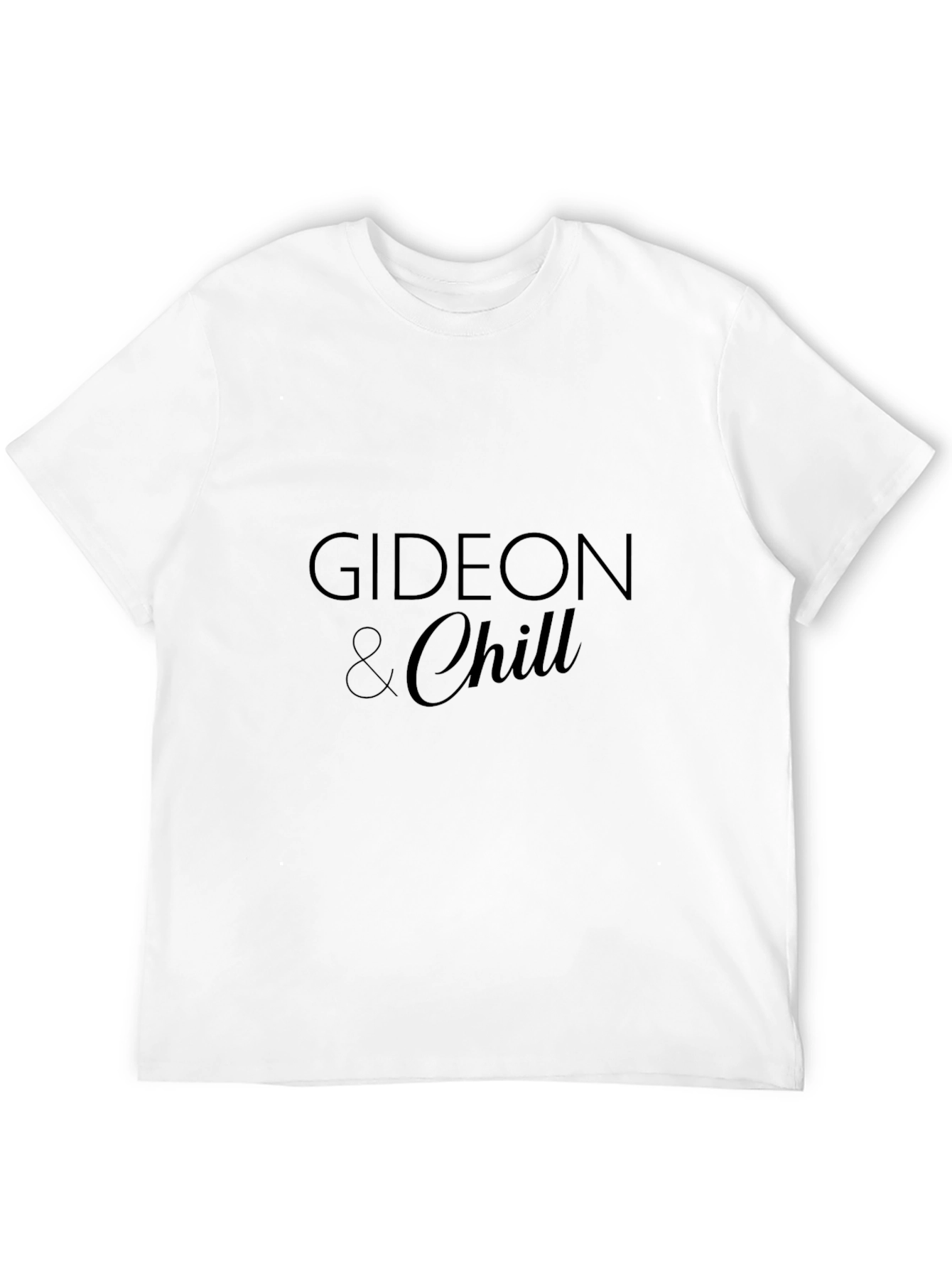 Gideon and Chill Graphic Tee - Black