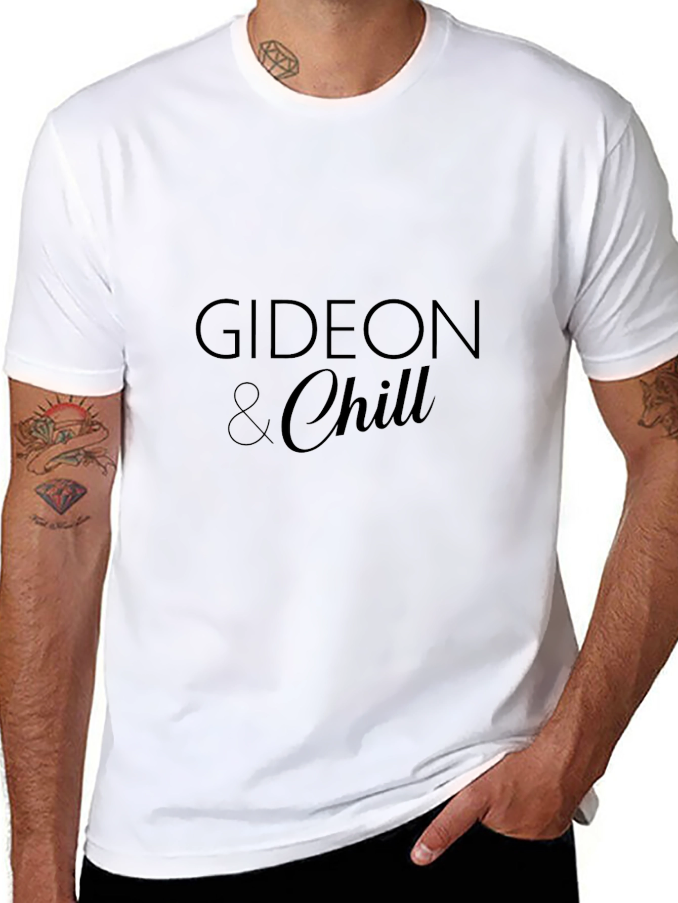 Gideon and Chill Graphic Tee - Black