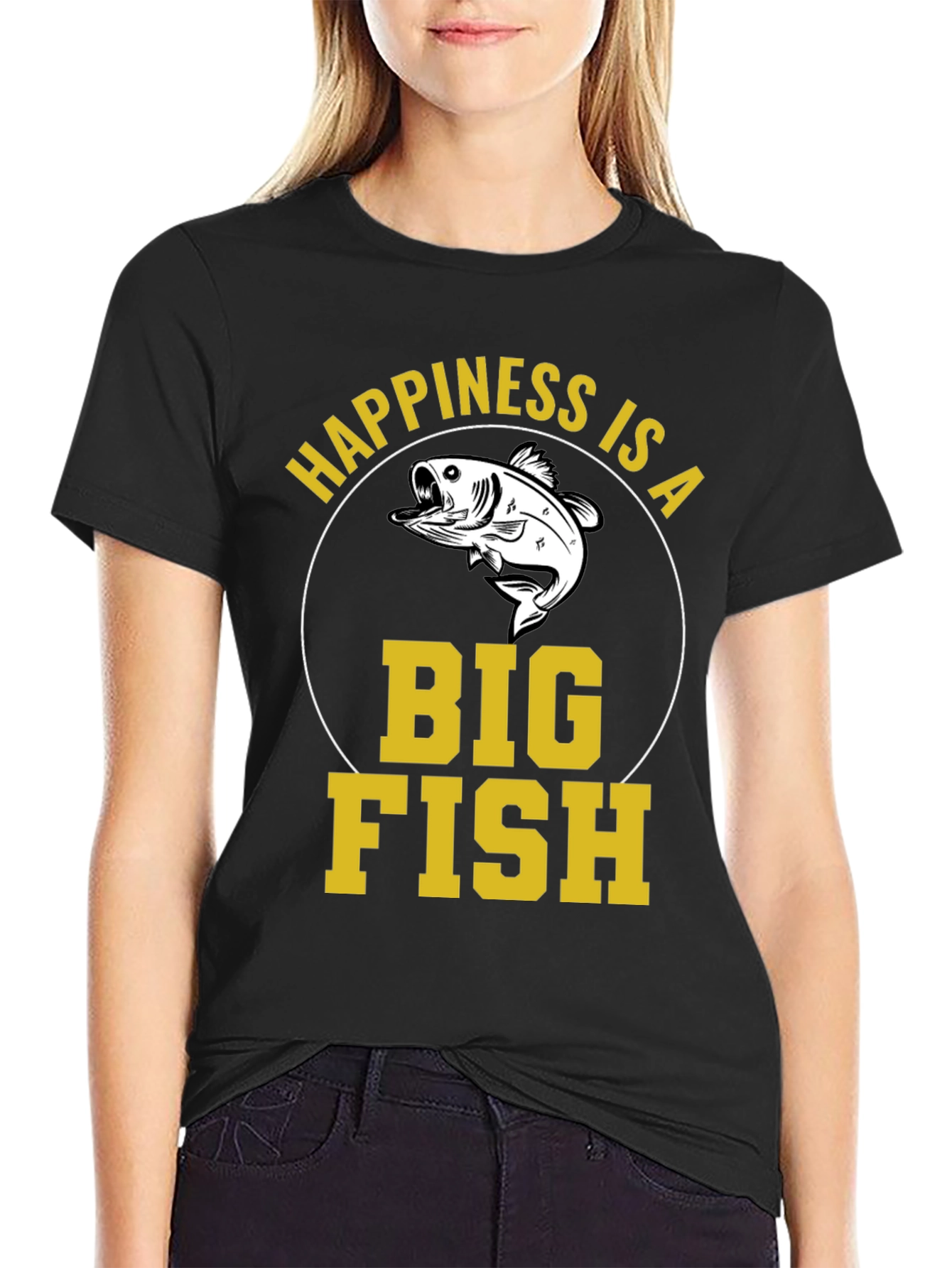 Happiness Is A Big Fish T-Shirt