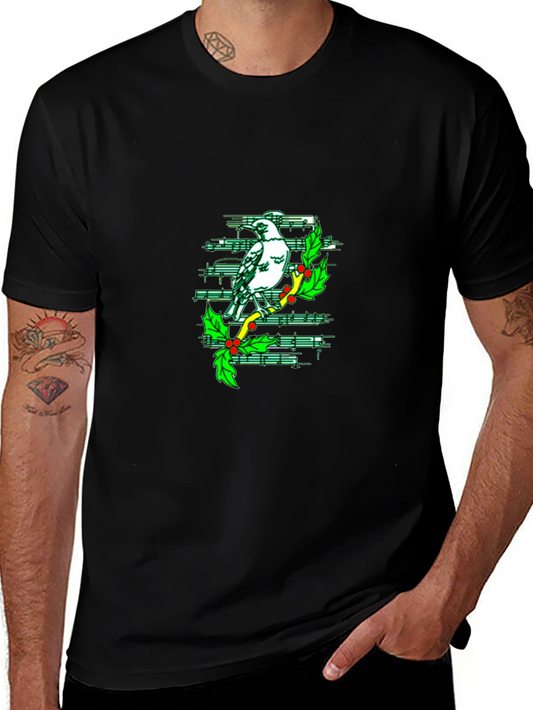 Musical Mockingbird T-Shirt - Black