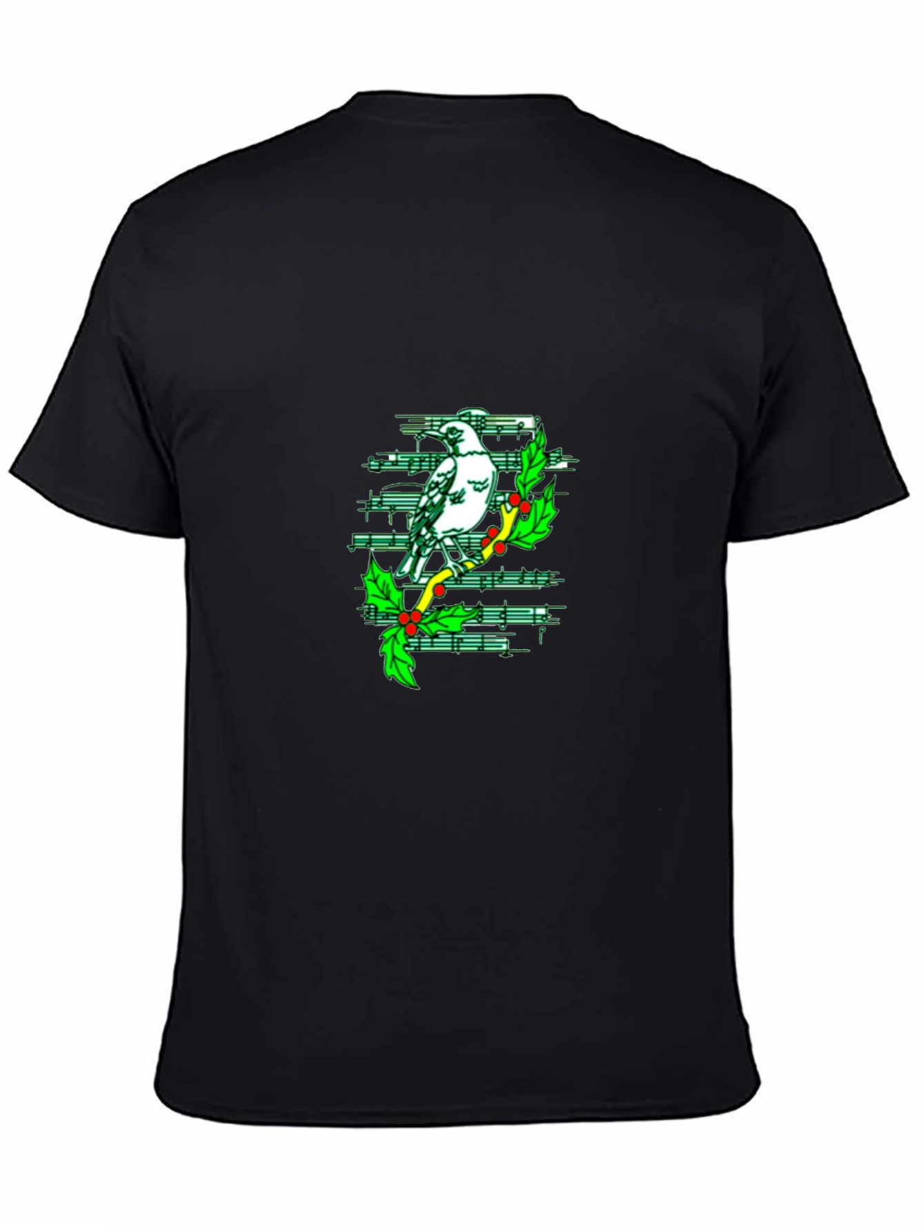 Musical Mockingbird T-Shirt - Black