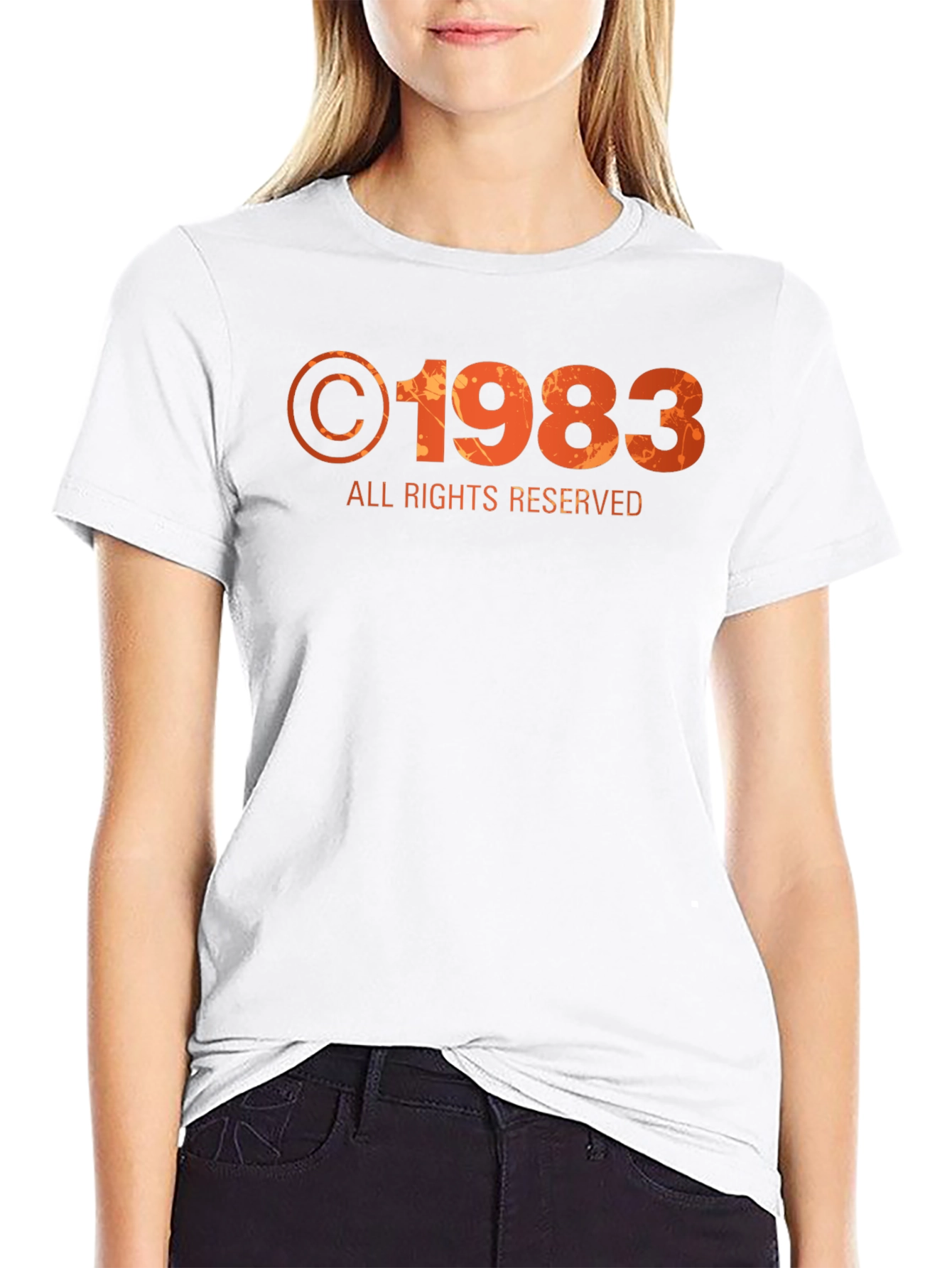 Copyright 1983 Graphic Tee - Retro Style