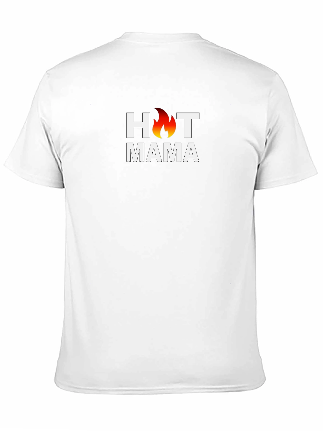Hot Mama Graphic Tee - Black Cotton T-Shirt