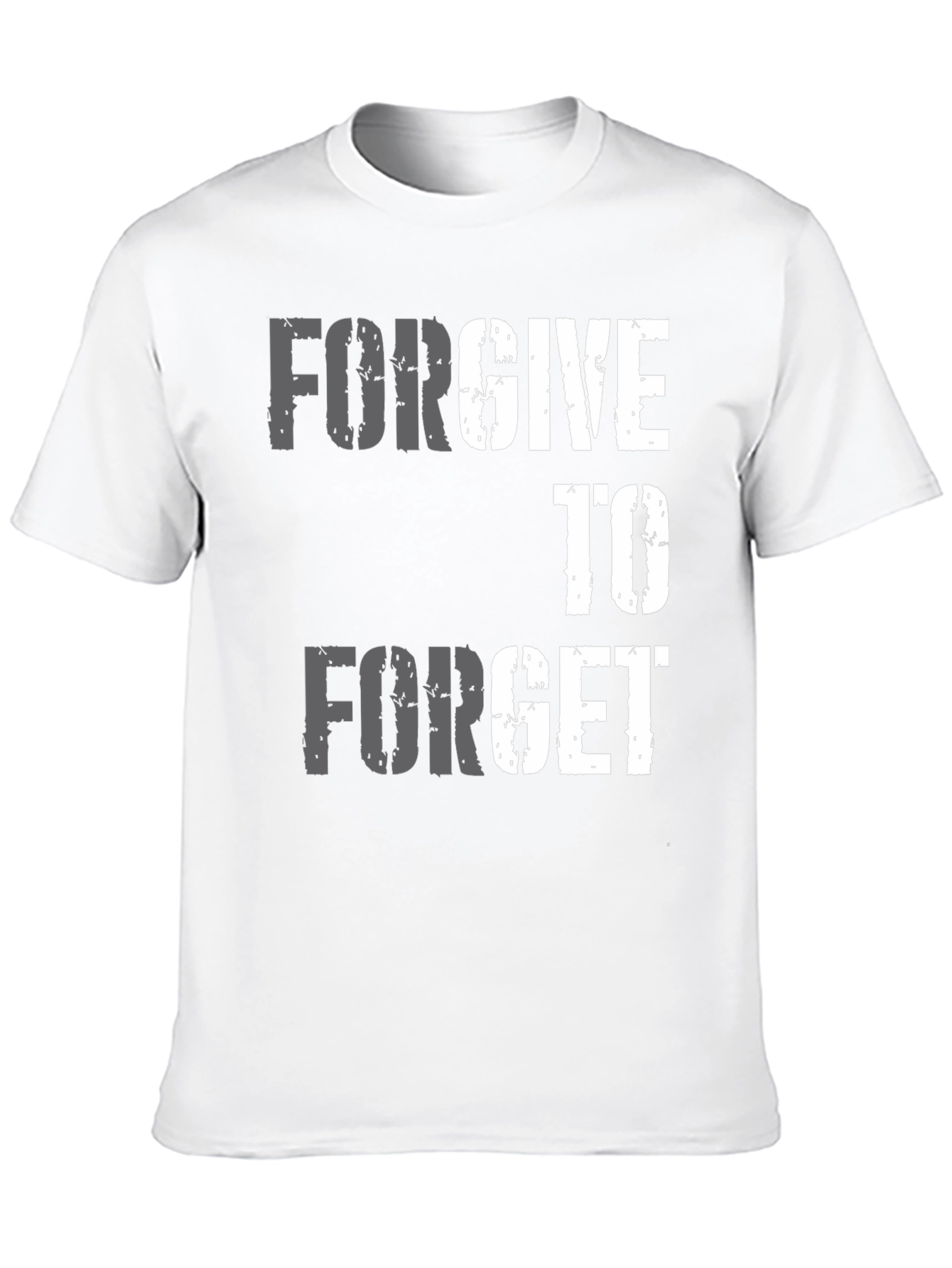 Forgive to Forget Graphic T-Shirt - Black