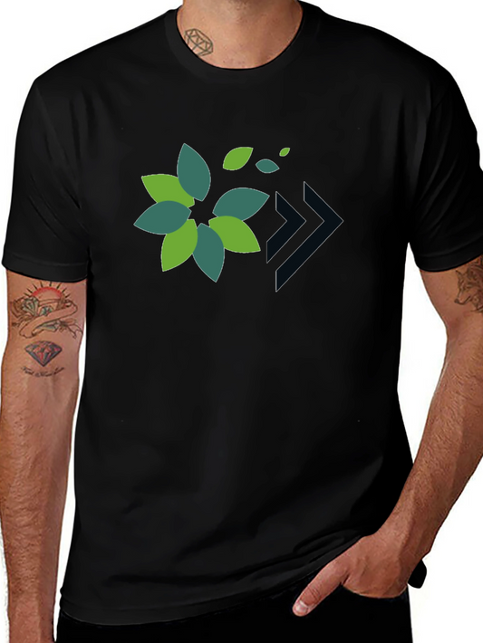Eco Leaf Arrow Graphic Tee
