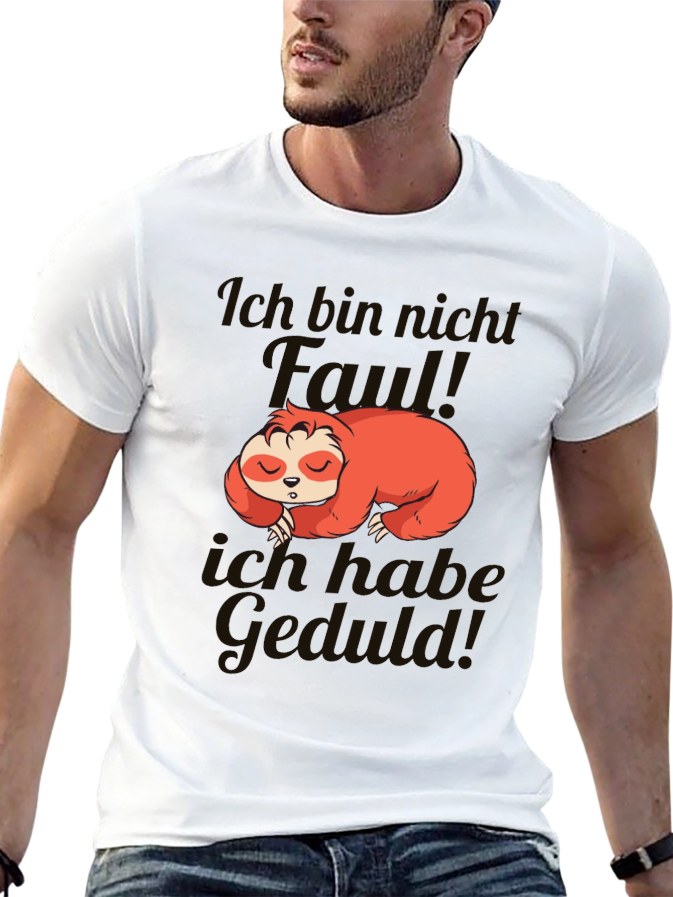 Funny Sloth T-Shirt - I am Not Lazy