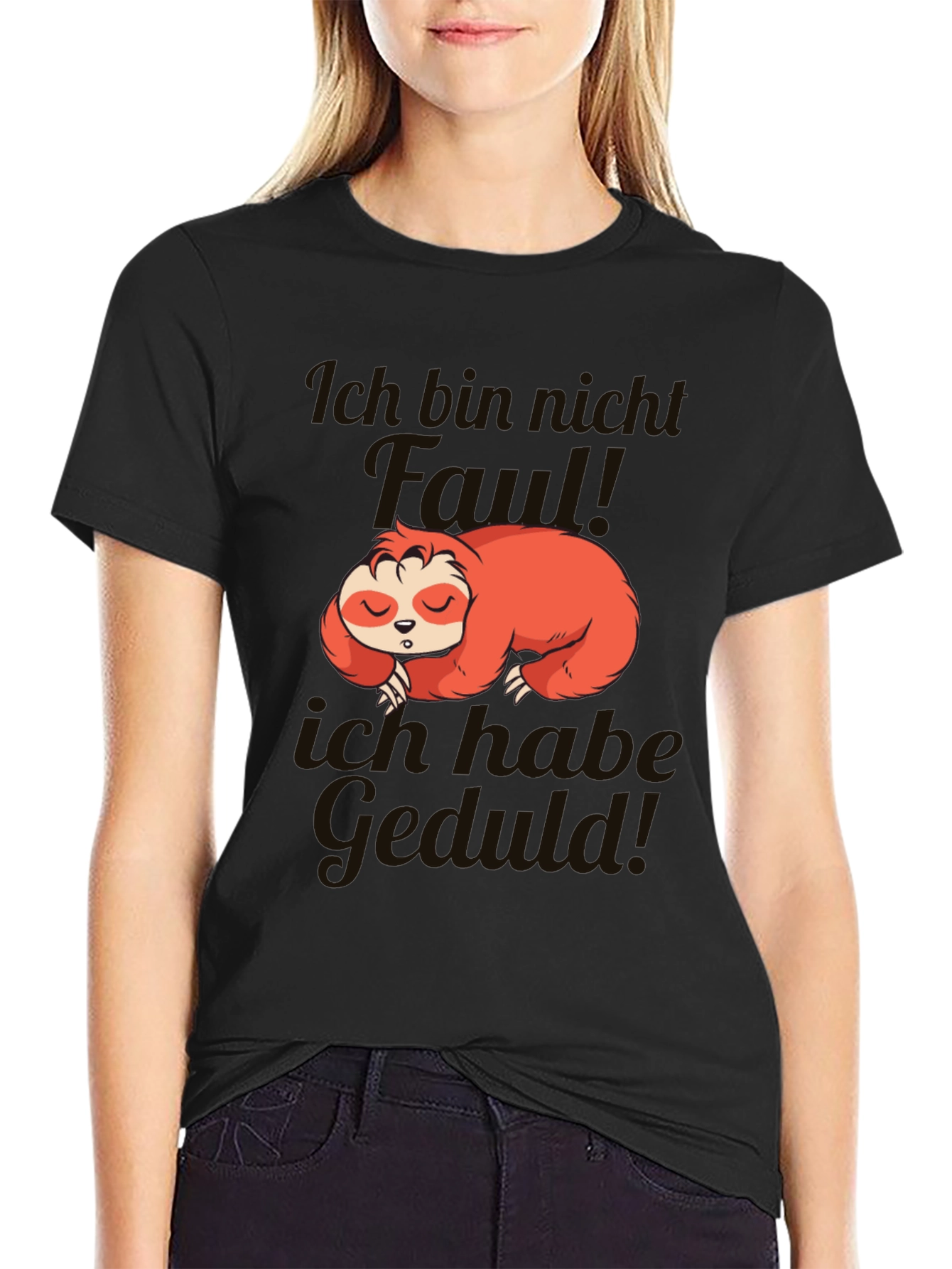 Funny Sloth T-Shirt - I am Not Lazy