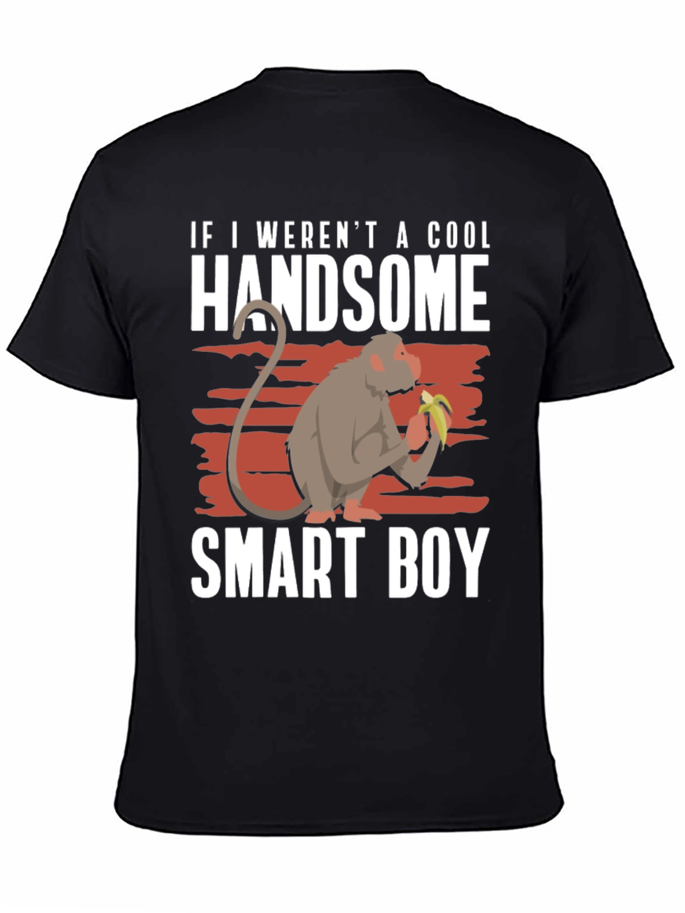 Cool Handsome Smart Boy Monkey T-Shirt