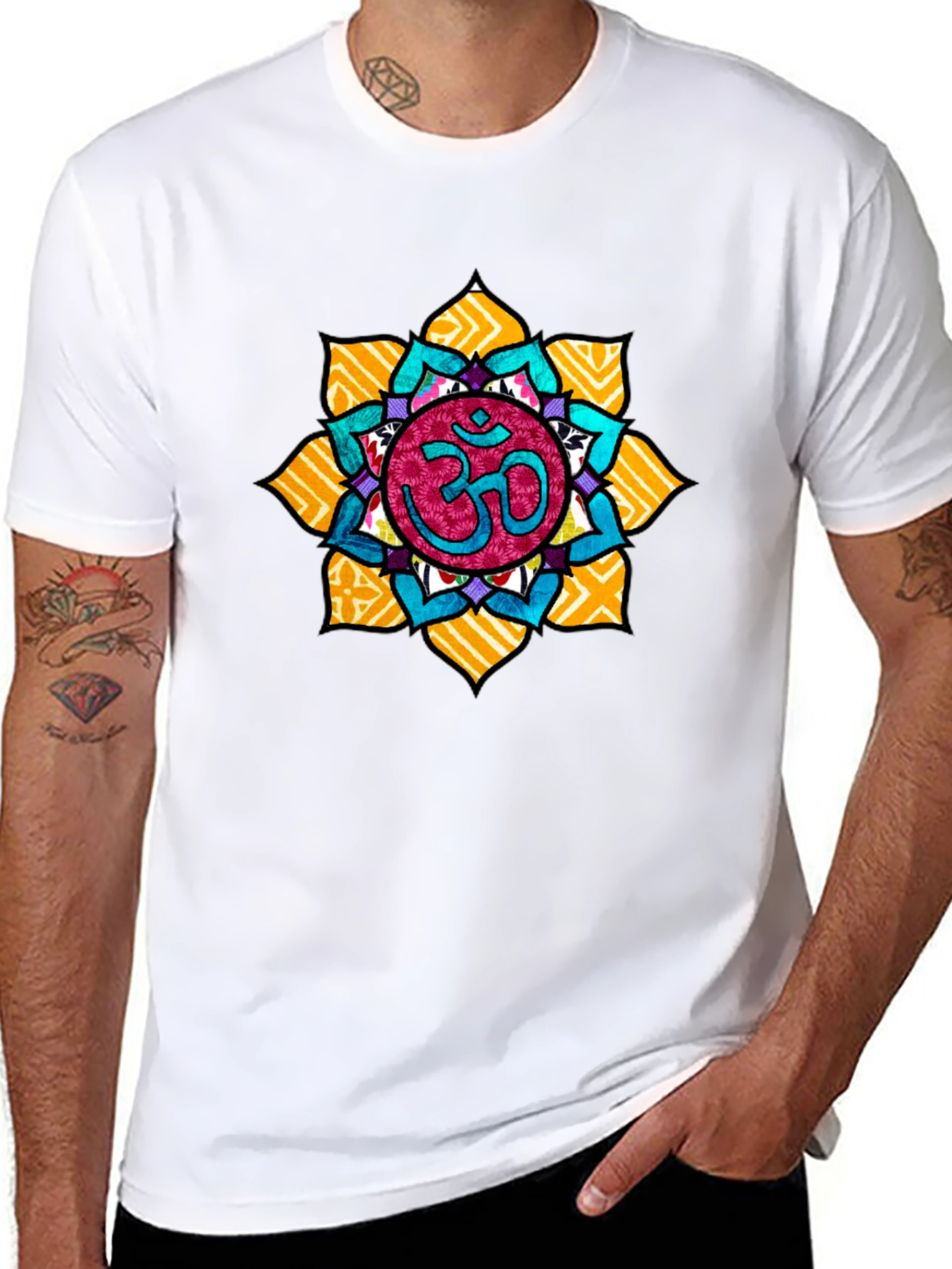 Om Mandala Graphic T-Shirt
