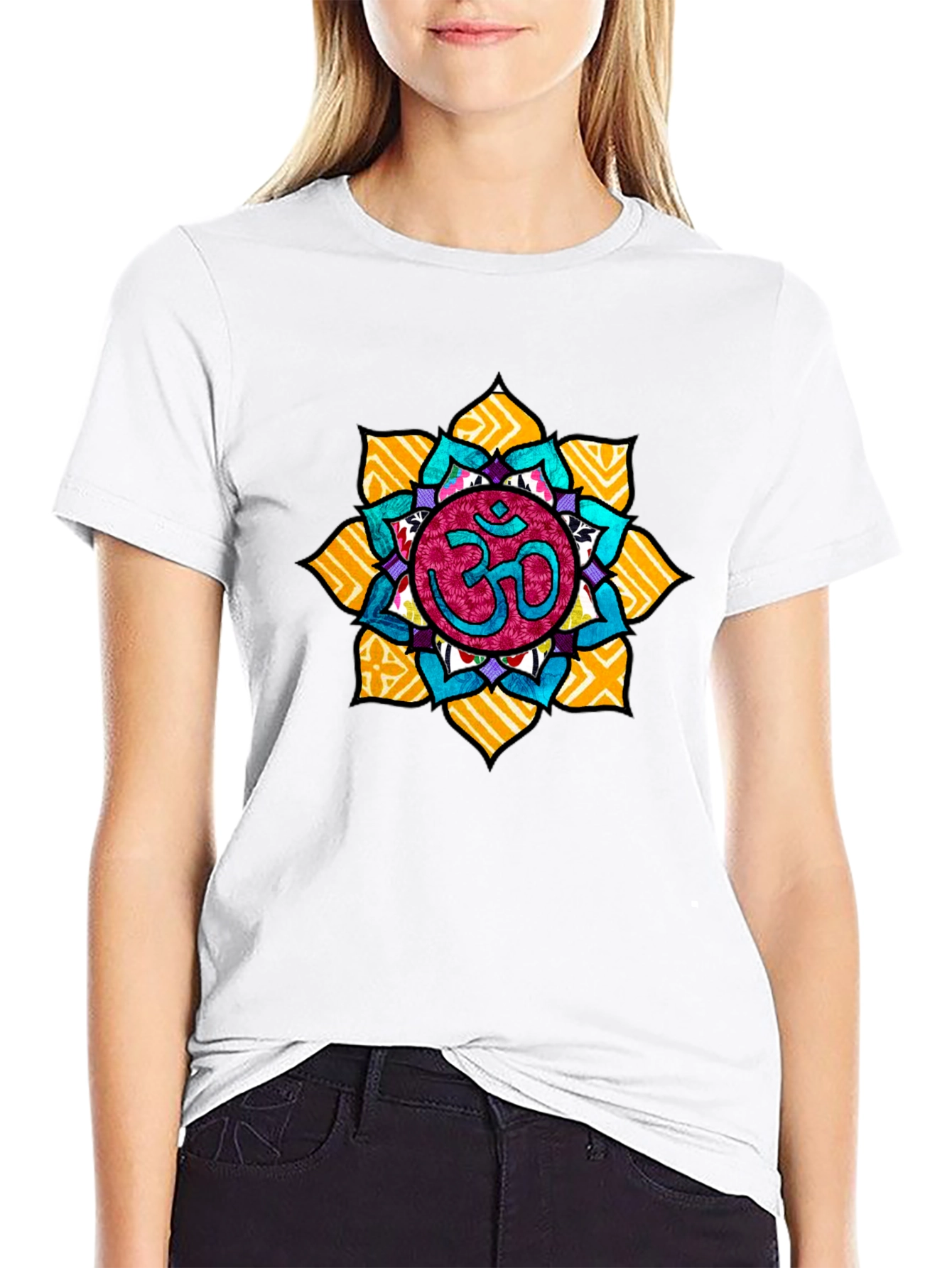Om Mandala Graphic T-Shirt