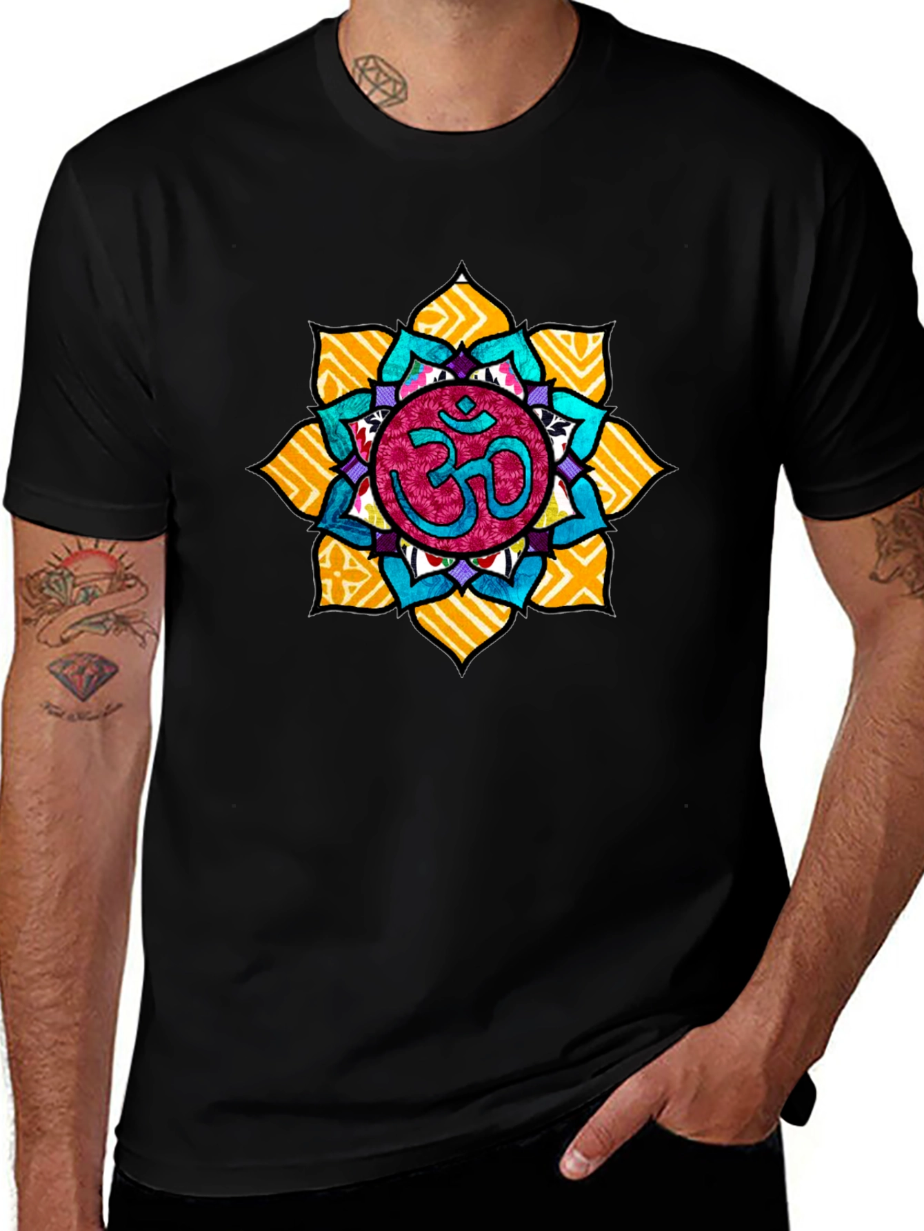 Om Mandala Graphic T-Shirt