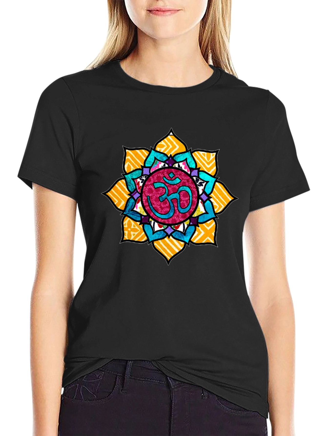 Om Mandala Graphic T-Shirt