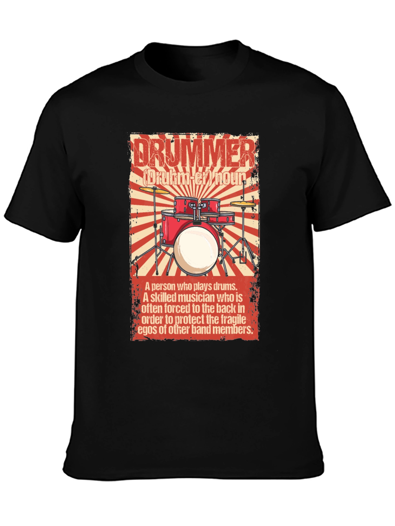 Drummer Definition Graphic T-Shirt