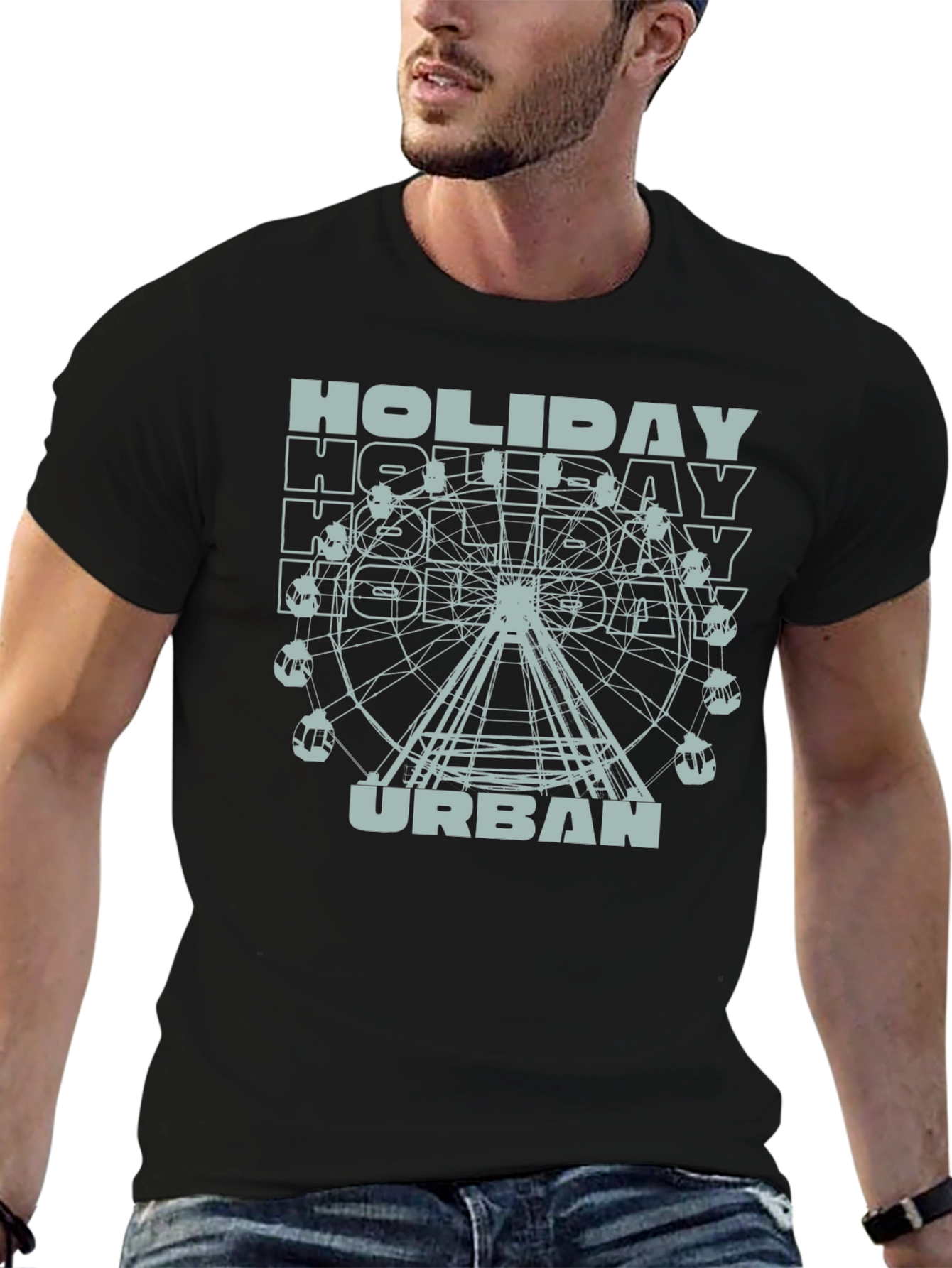 Holiday Urban Graphic T-Shirt