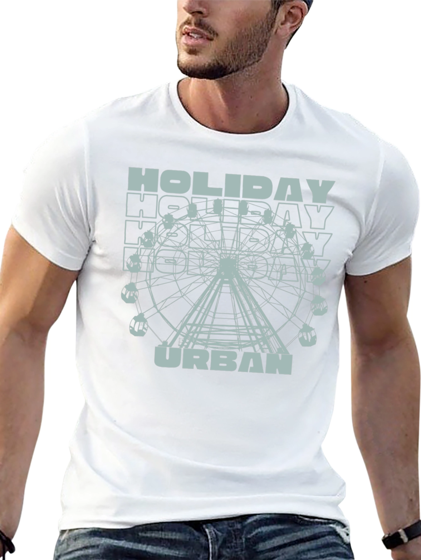 Holiday Urban Graphic T-Shirt