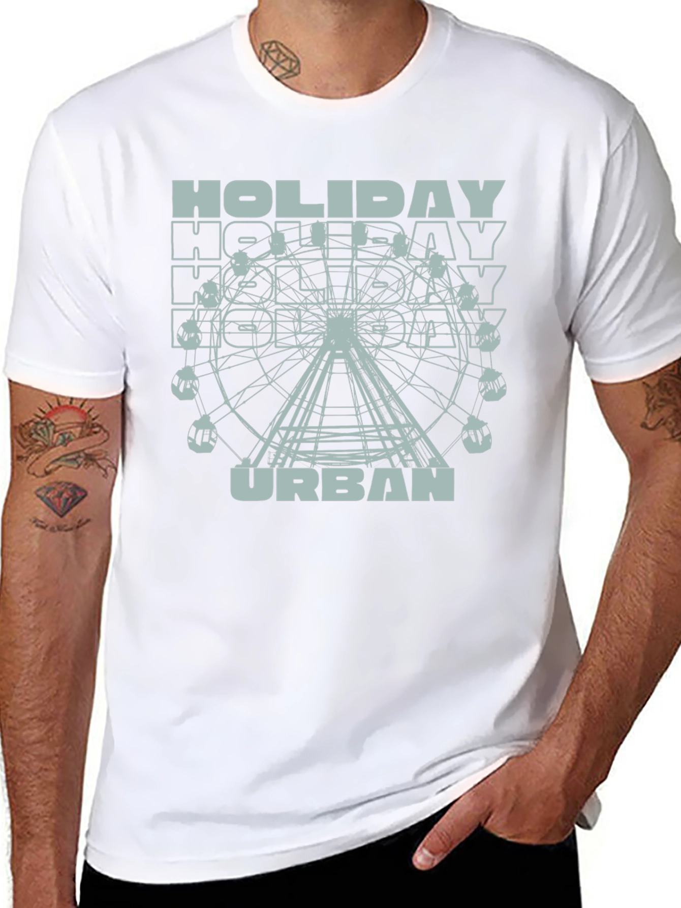 Holiday Urban Graphic T-Shirt