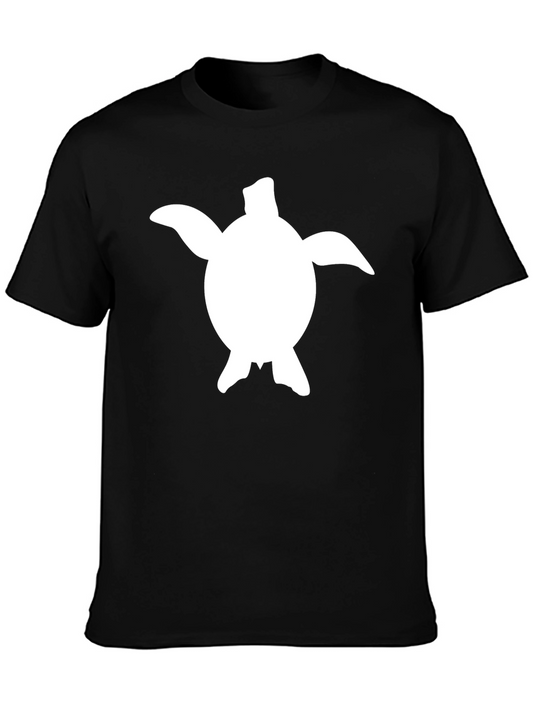 Turtle Graphic Black T-Shirt