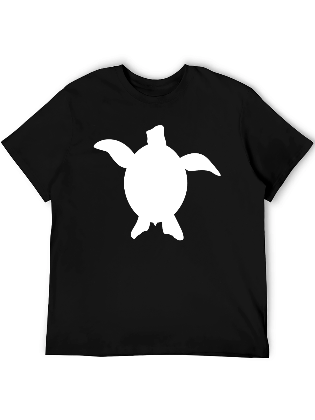 Turtle Graphic Black T-Shirt