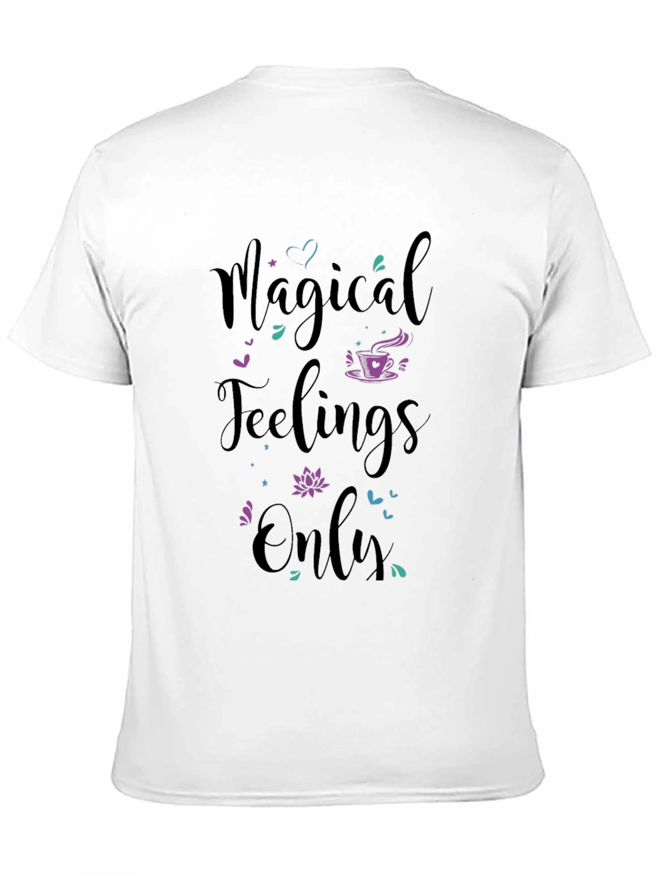 Magical Feelings Only Black Graphic Tee
