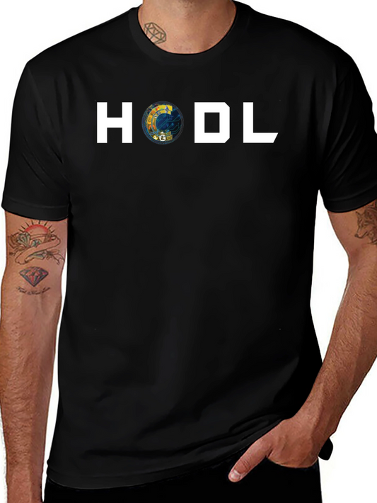 HODL Crypto T-Shirt - Bitcoin Blockchain Apparel