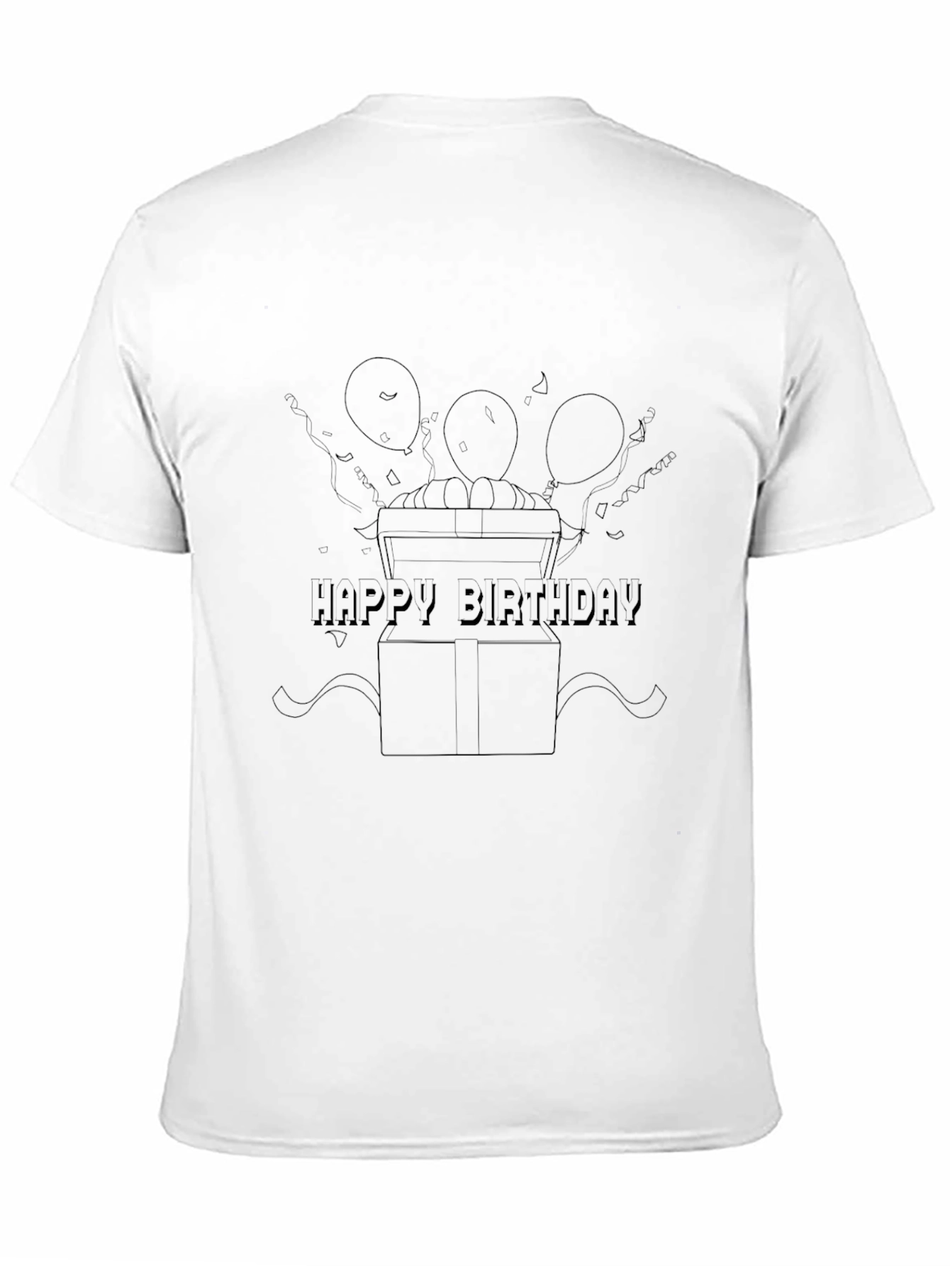 Happy Birthday Gift Box Tee