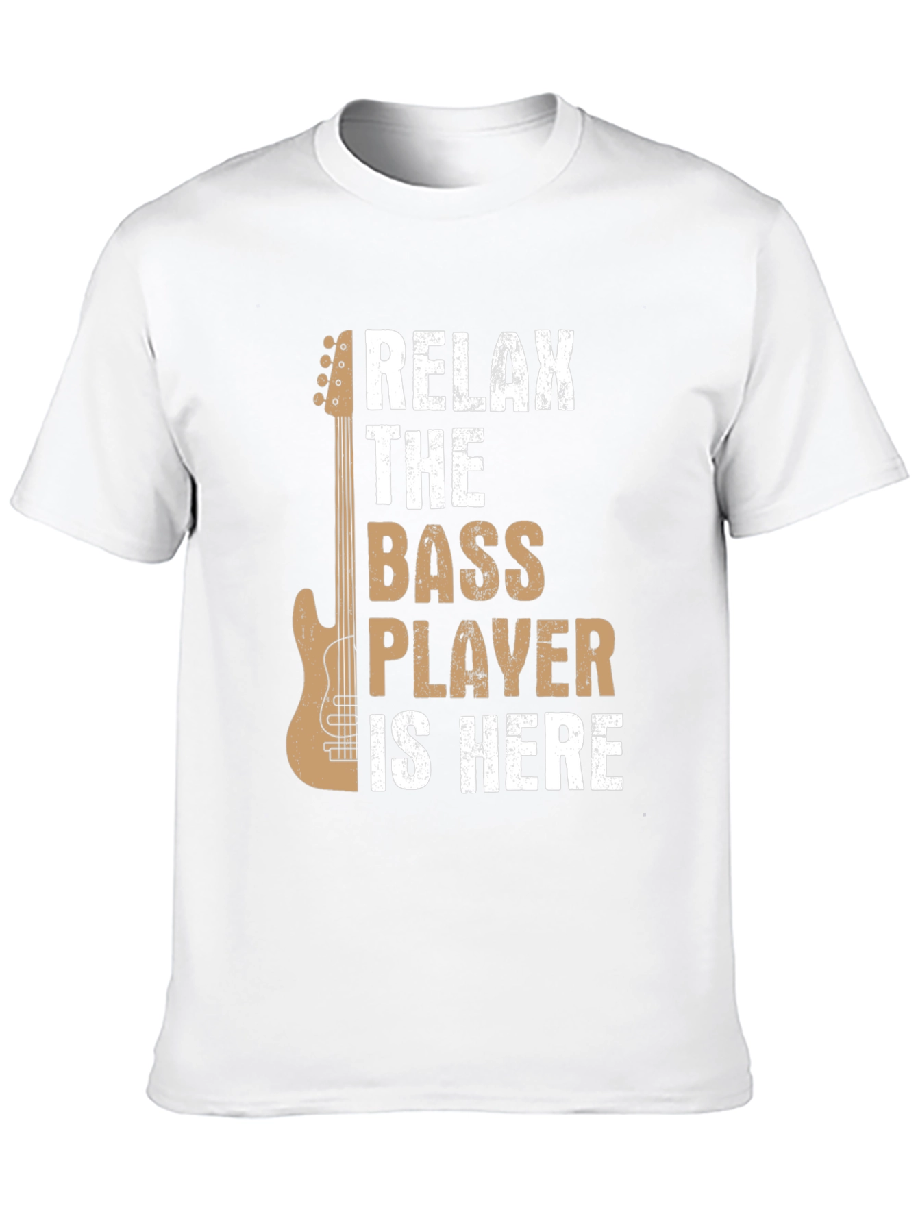 Relax The Bass Player Is Here Graphic Tee