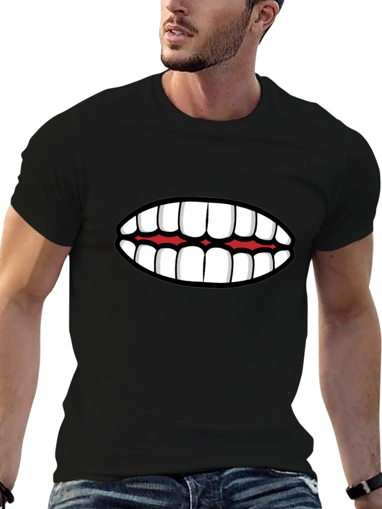 Open Wide: Graphic Teeth T-Shirt