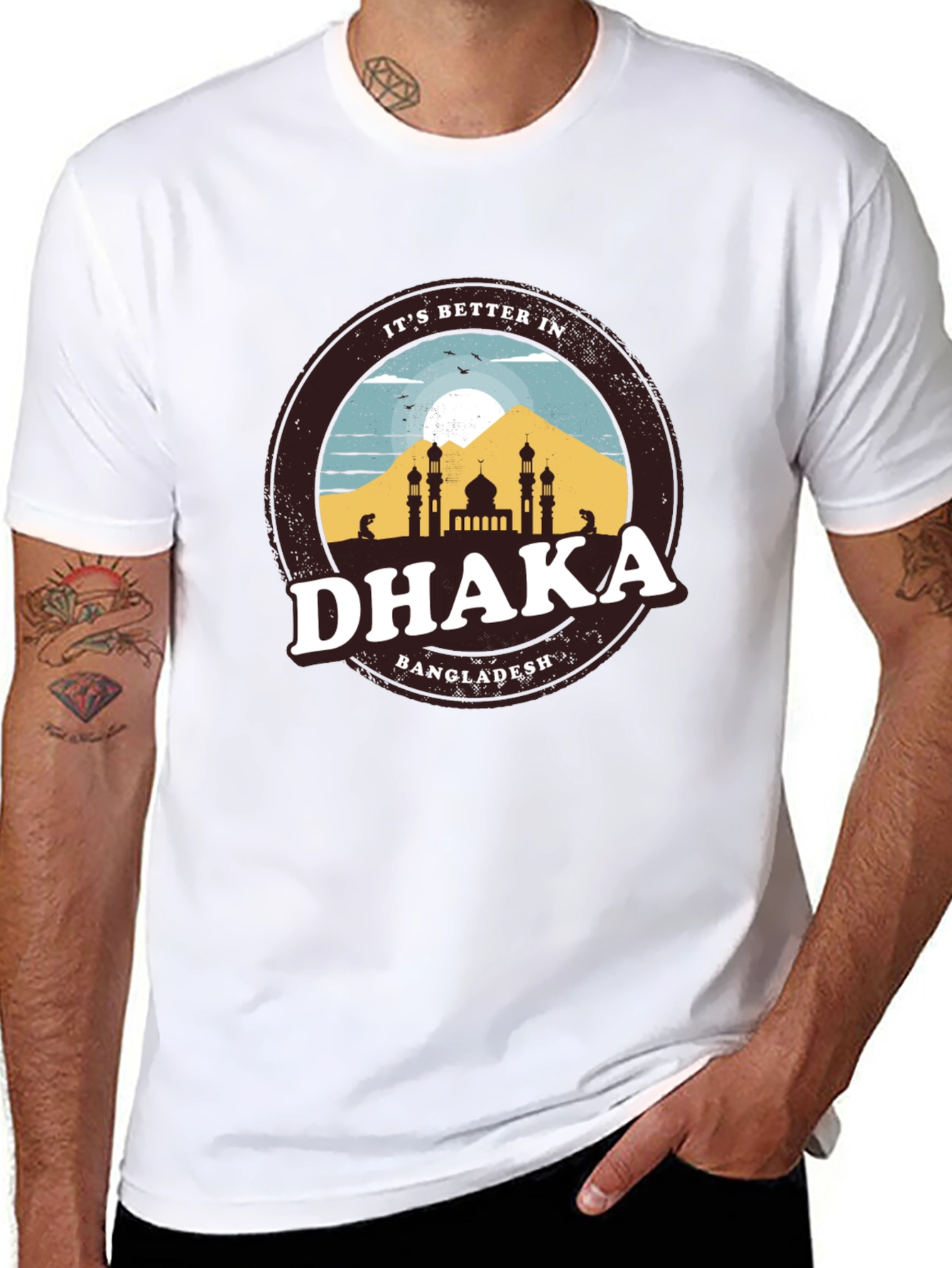 Dhaka Bangladesh T-Shirt - City Pride Tee