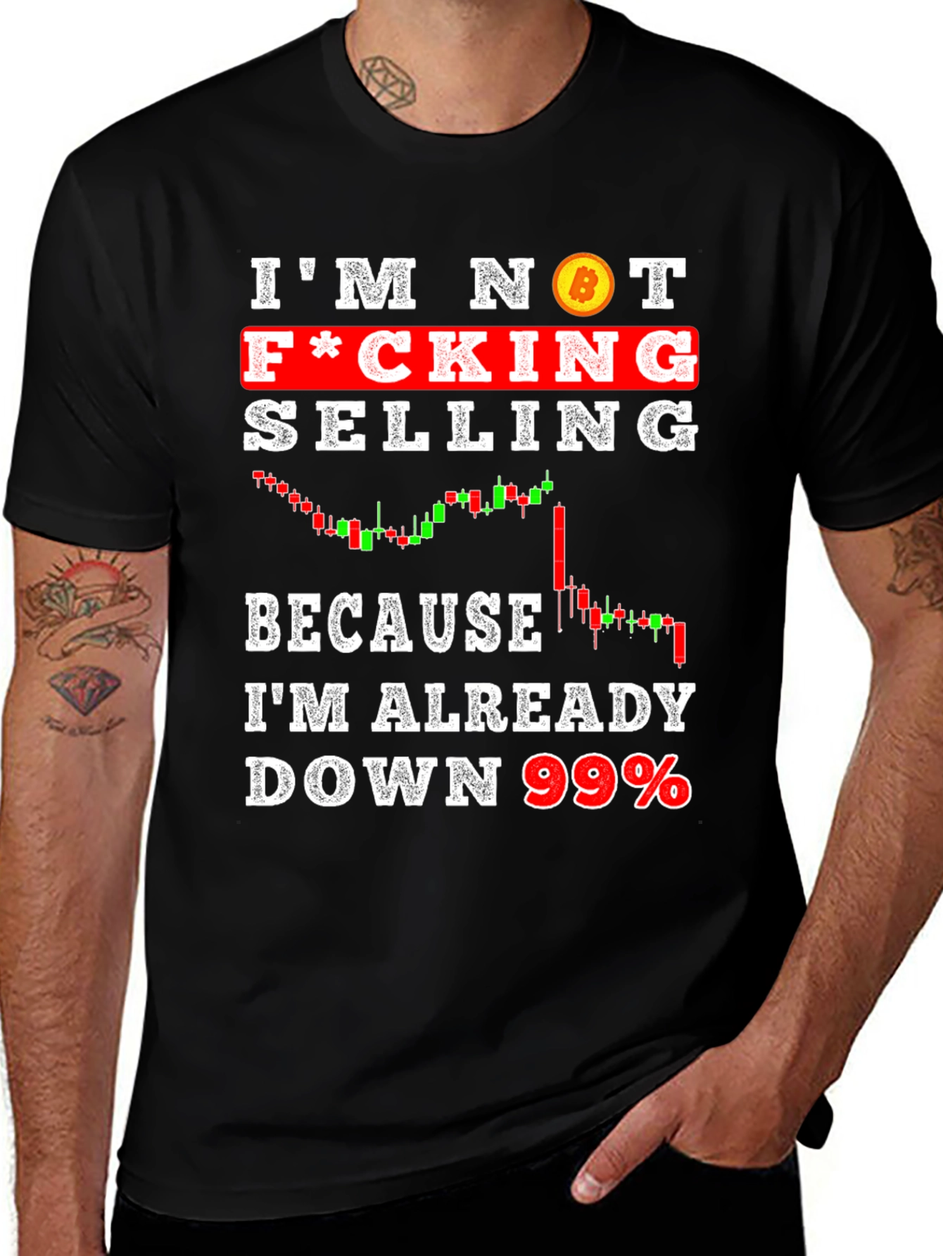 Bitcoin Trader Humor T-Shirt
