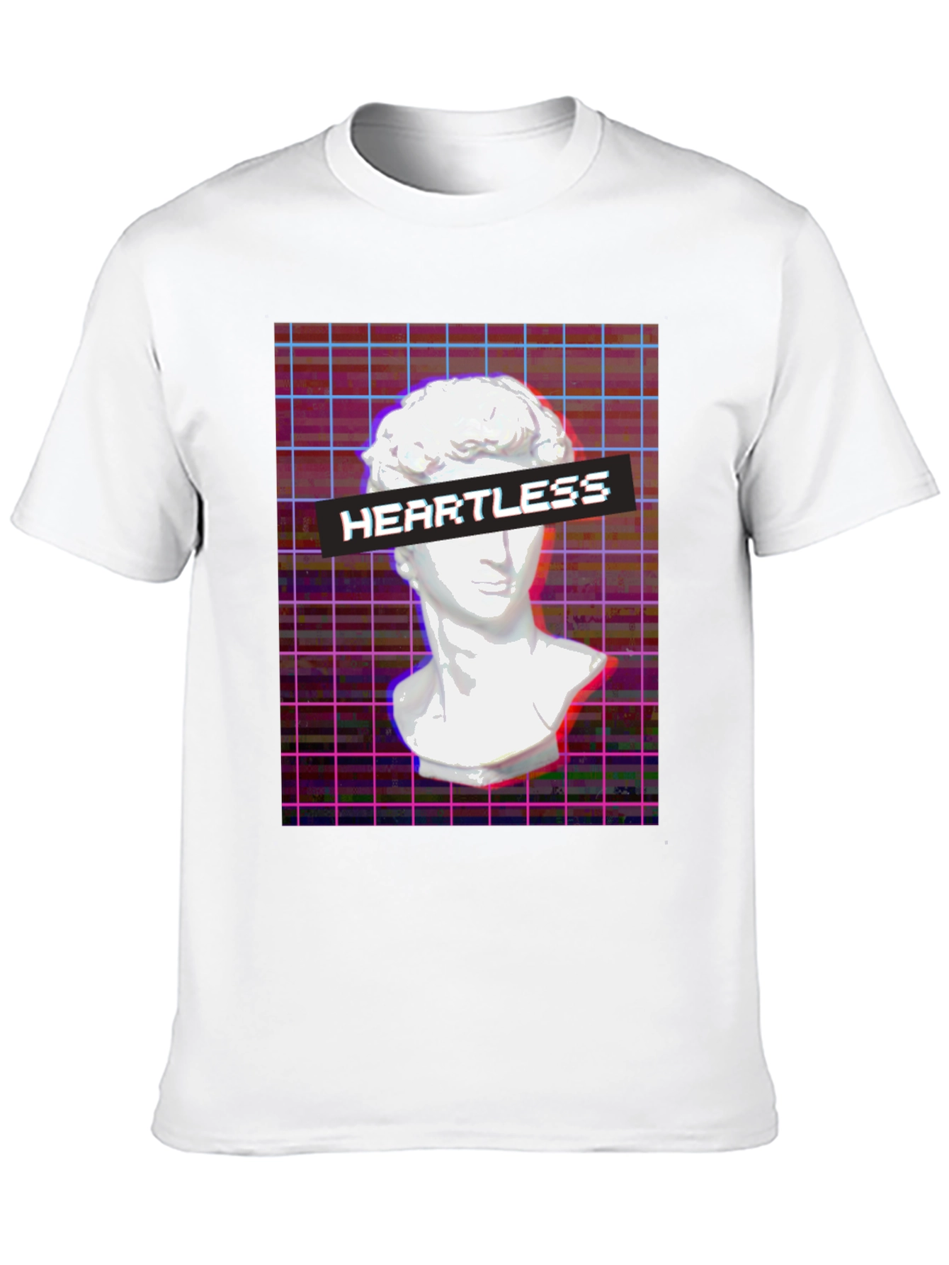 Heartless Graphic Tee - Vaporwave Aesthetic T-Shirt