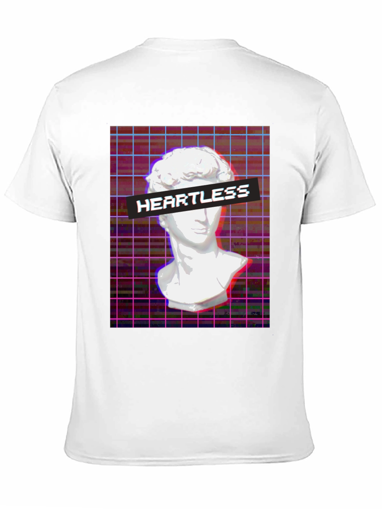 Heartless Graphic Tee - Vaporwave Aesthetic T-Shirt