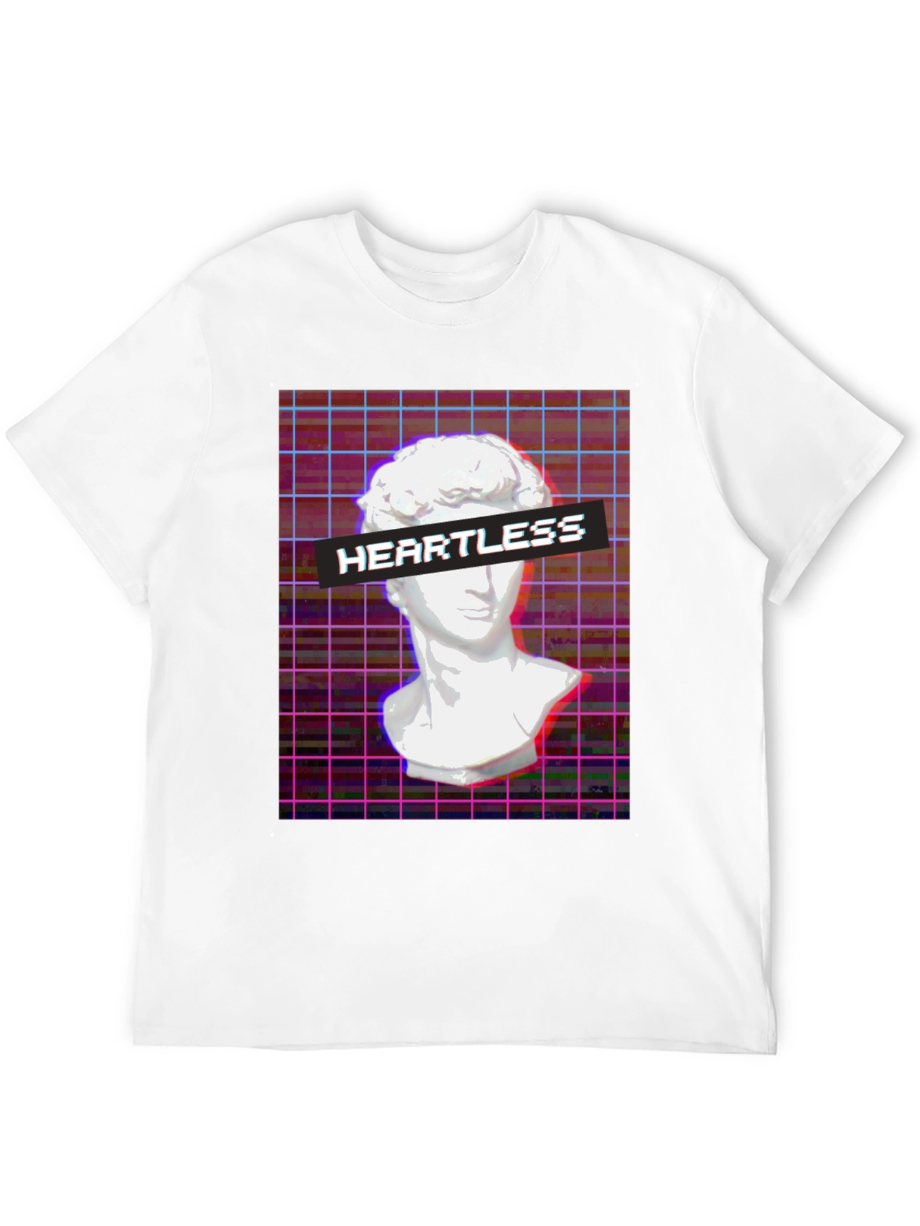 Heartless Graphic Tee - Vaporwave Aesthetic T-Shirt