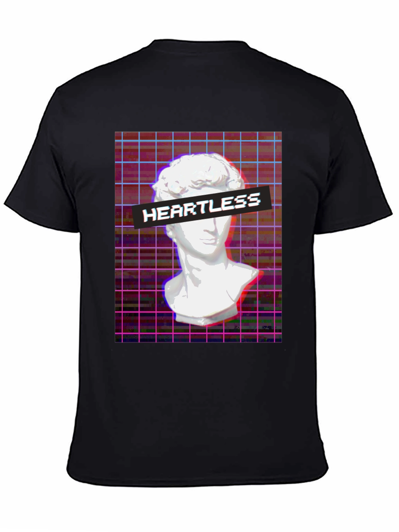 Heartless Graphic Tee - Vaporwave Aesthetic T-Shirt