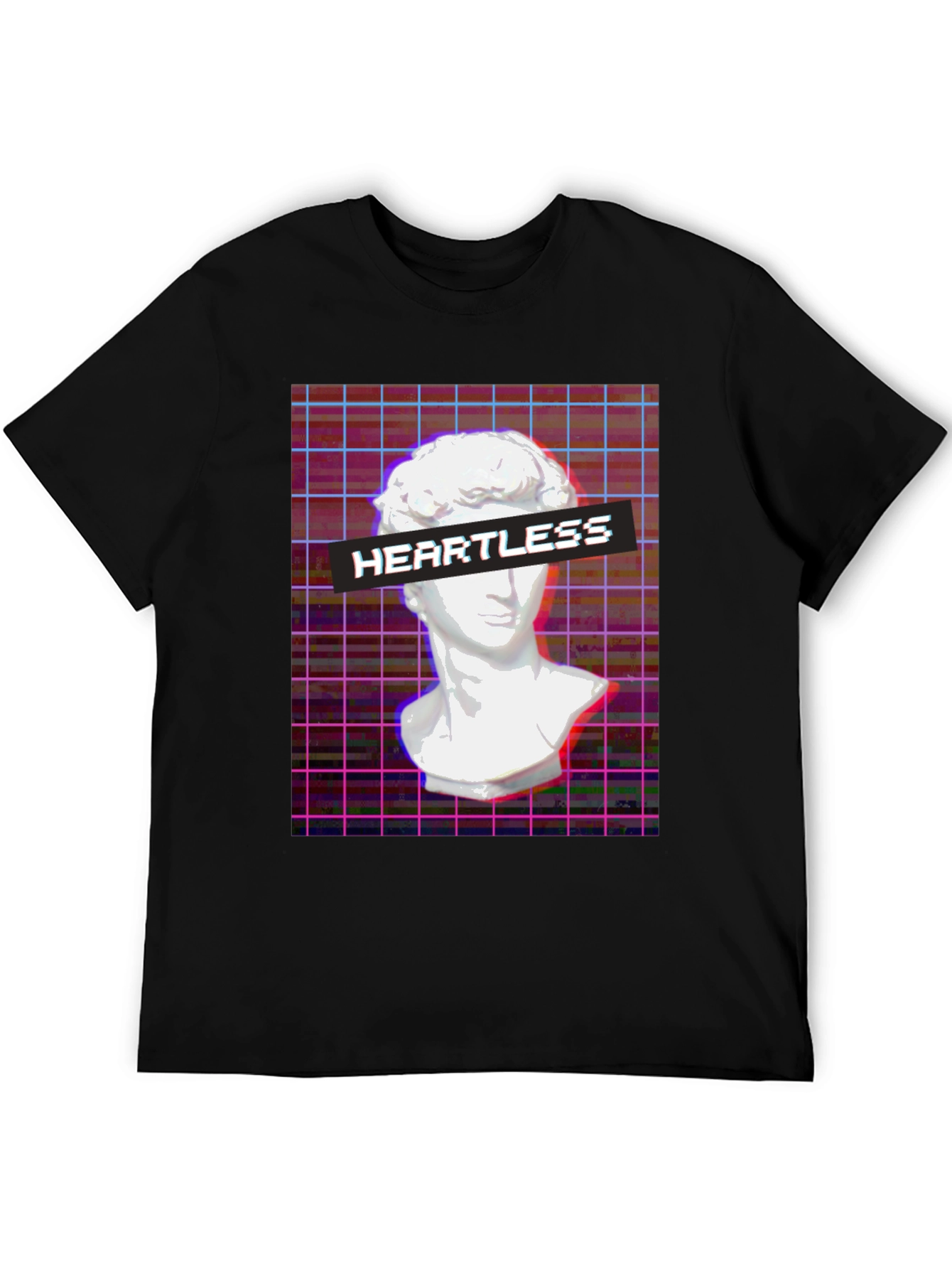 Heartless Graphic Tee - Vaporwave Aesthetic T-Shirt