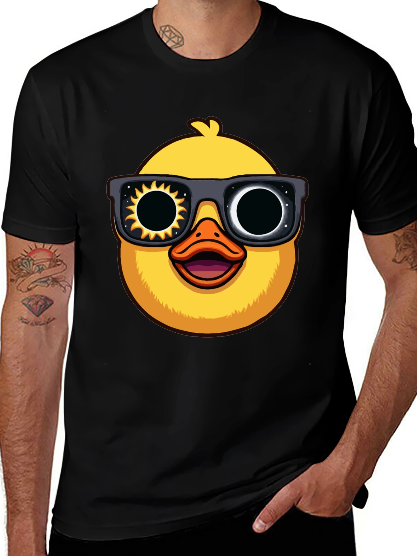 Cool Duck Sun & Moon Sunglasses Graphic Tee