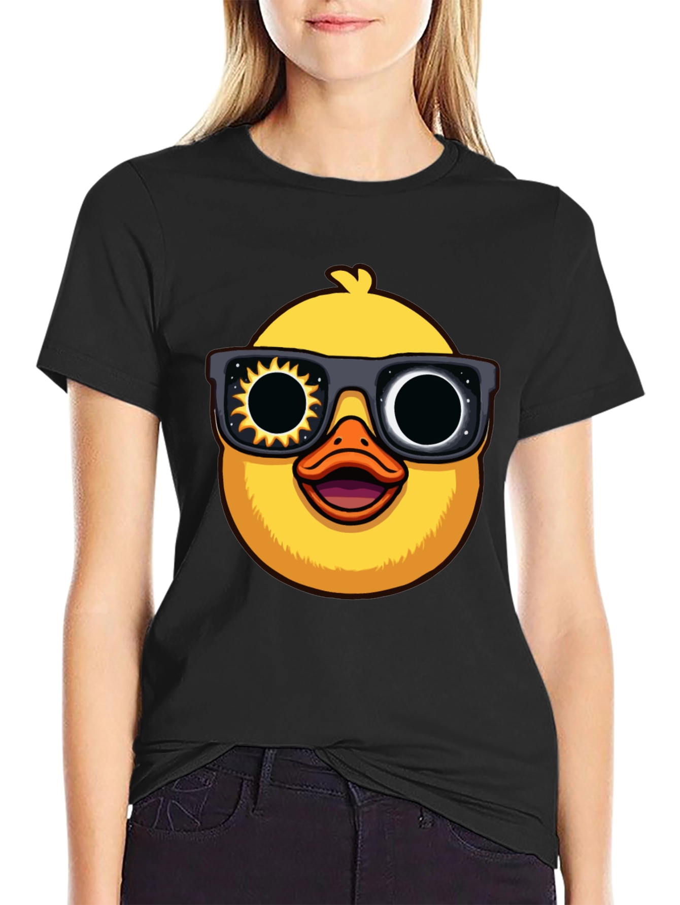 Cool Duck Sun & Moon Sunglasses Graphic Tee