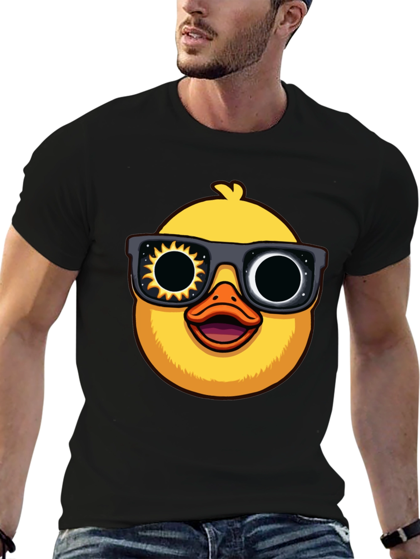 Cool Duck Sun & Moon Sunglasses Graphic Tee
