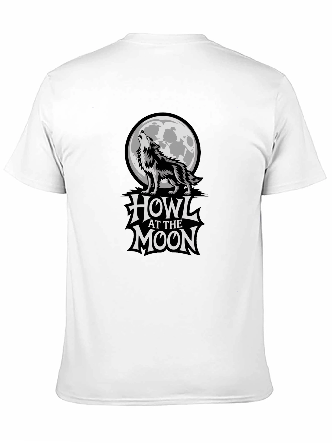 Howl at the Moon Black Graphic Tee